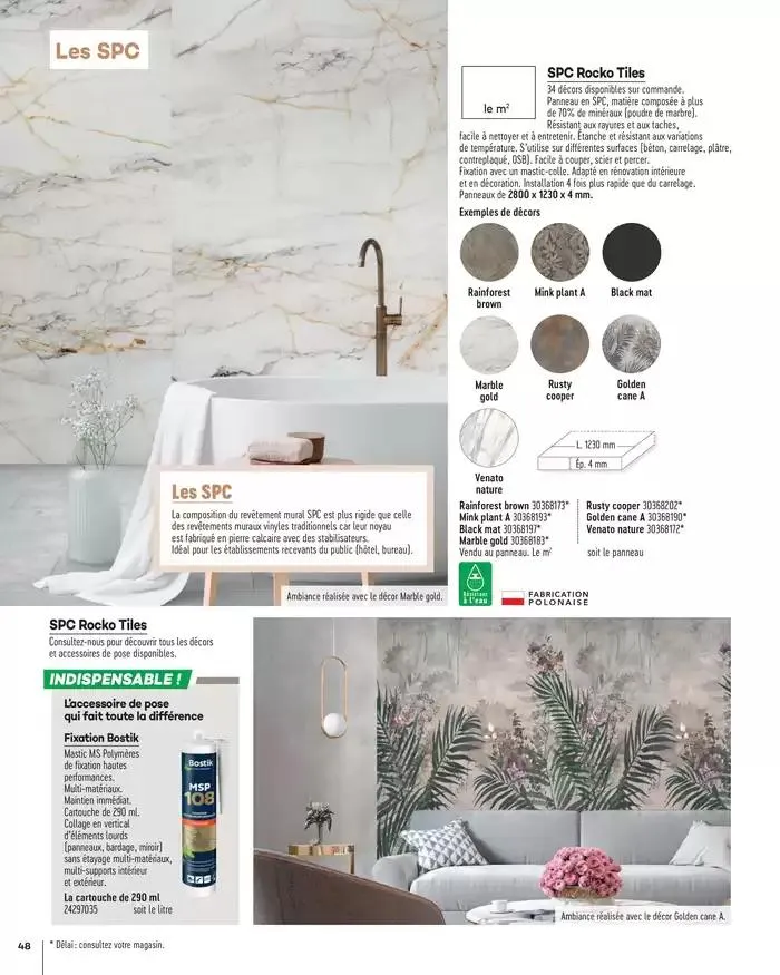 Aménagents Intérieurs 2025 du 1 janvier au 31 décembre 2025 - Catalogue page 48