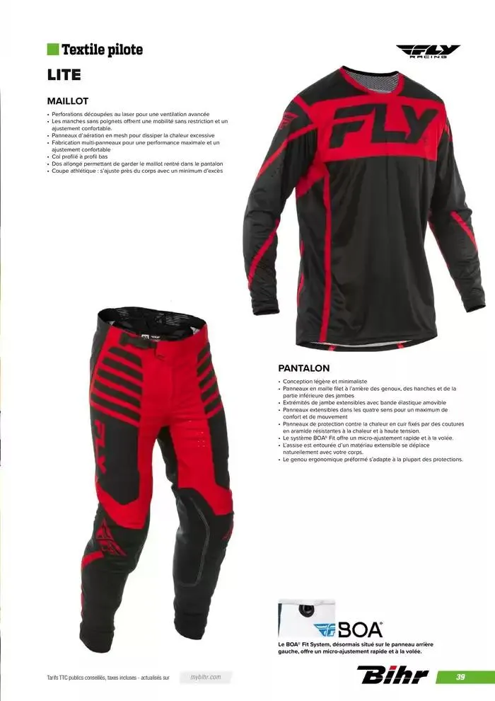 FLY RACING 2025 du 20 novembre au 31 août 2025 - Catalogue page 41