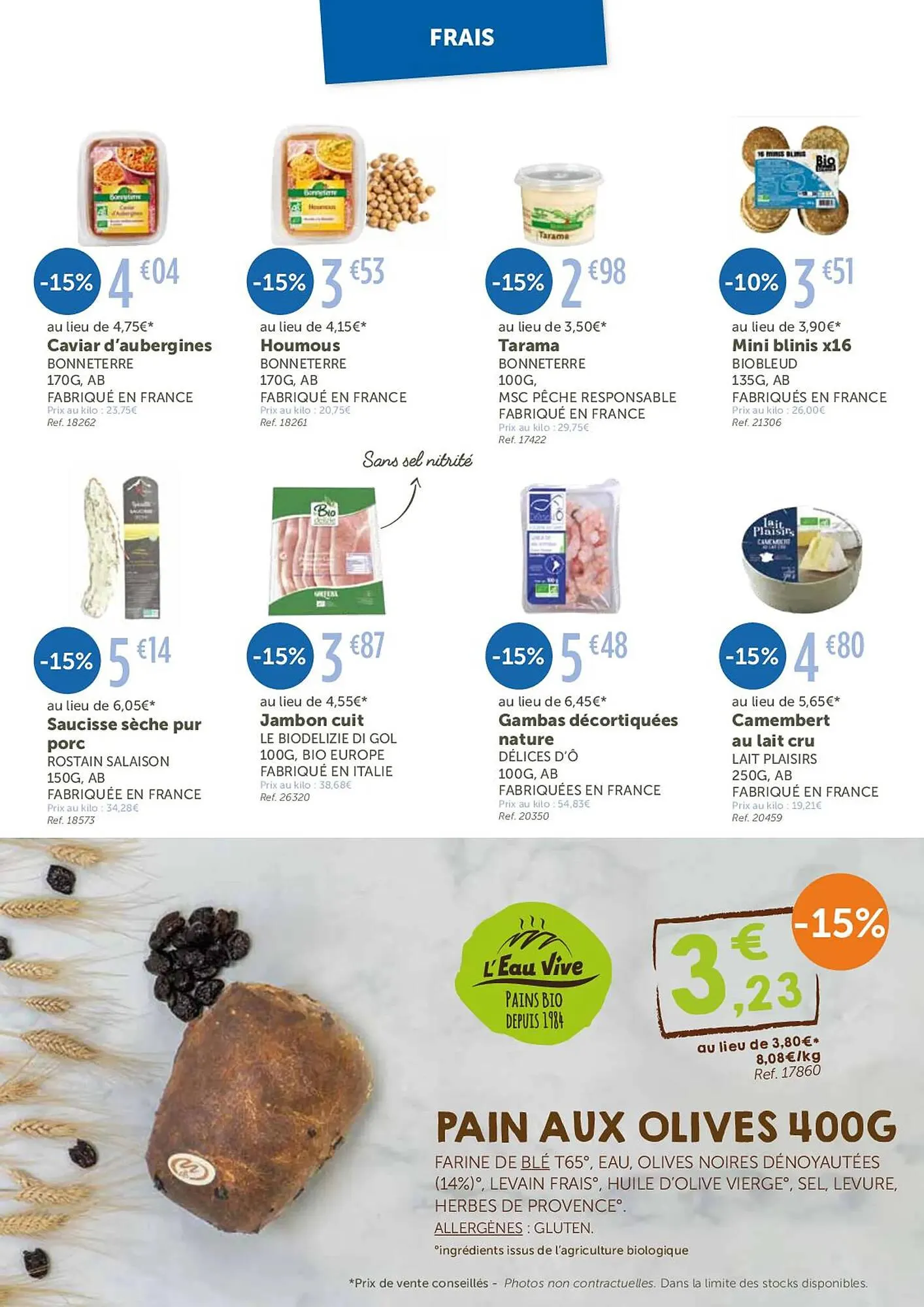 Catalogue L'Eau Vive du 2 mai au 31 mai 2024 - Catalogue page 2
