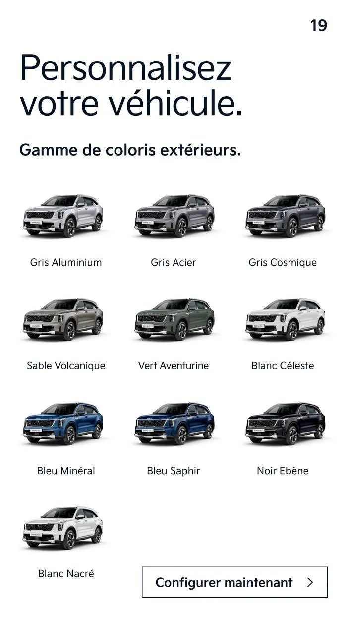 KIA Sorento Hybride - Brochure du 14 août au 5 août 2025 - Catalogue page 19