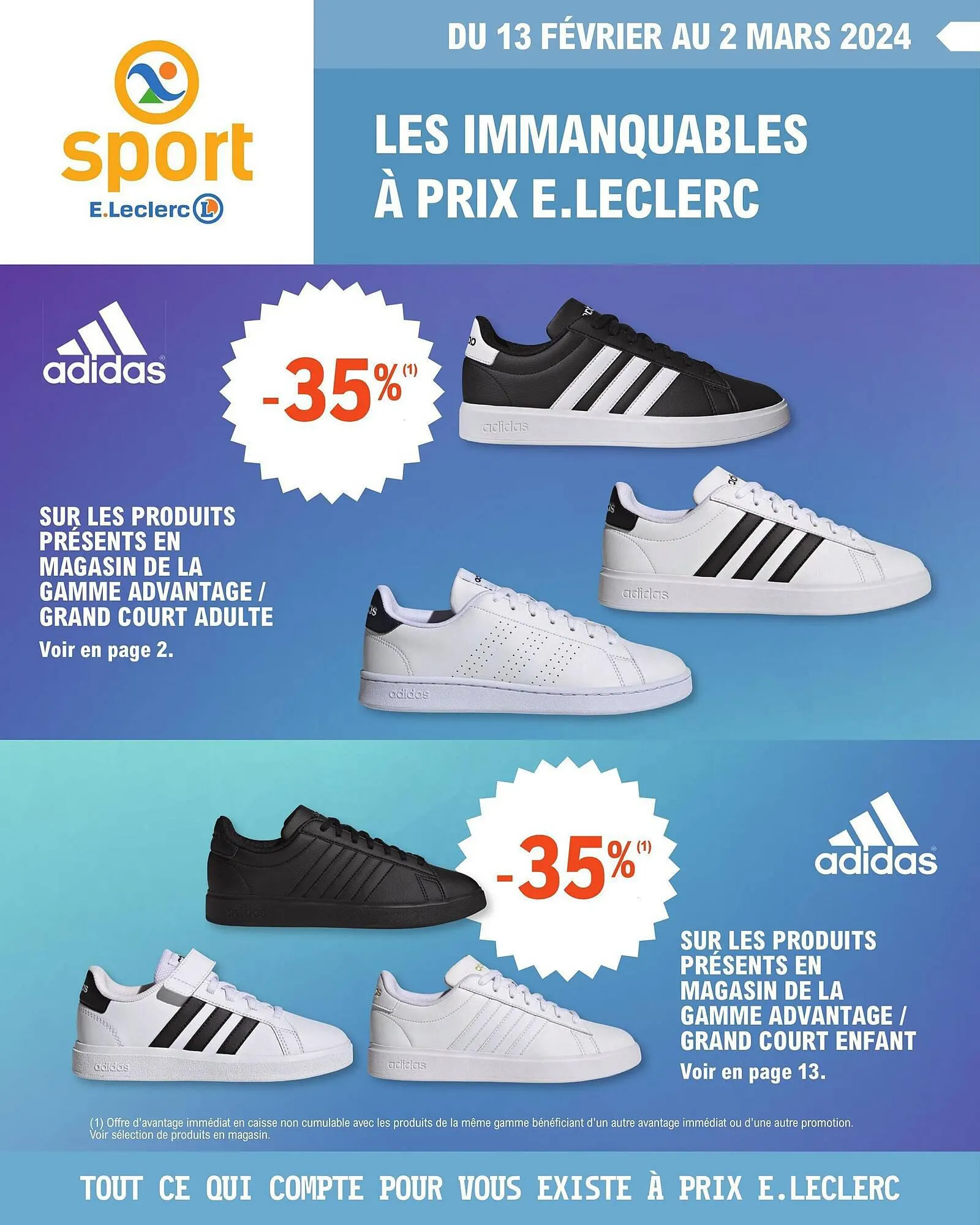 Catalogue E.Leclerc Sport du 12 février au 2 mars 2024 - Catalogue page 
