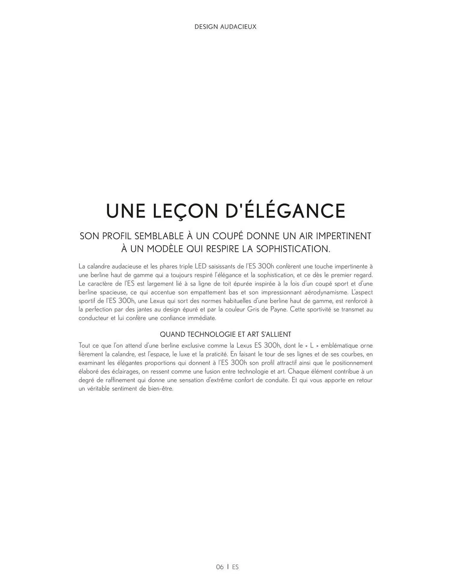 Catalogue Lexus du 27 mars au 27 mars 2026 - Catalogue page 6