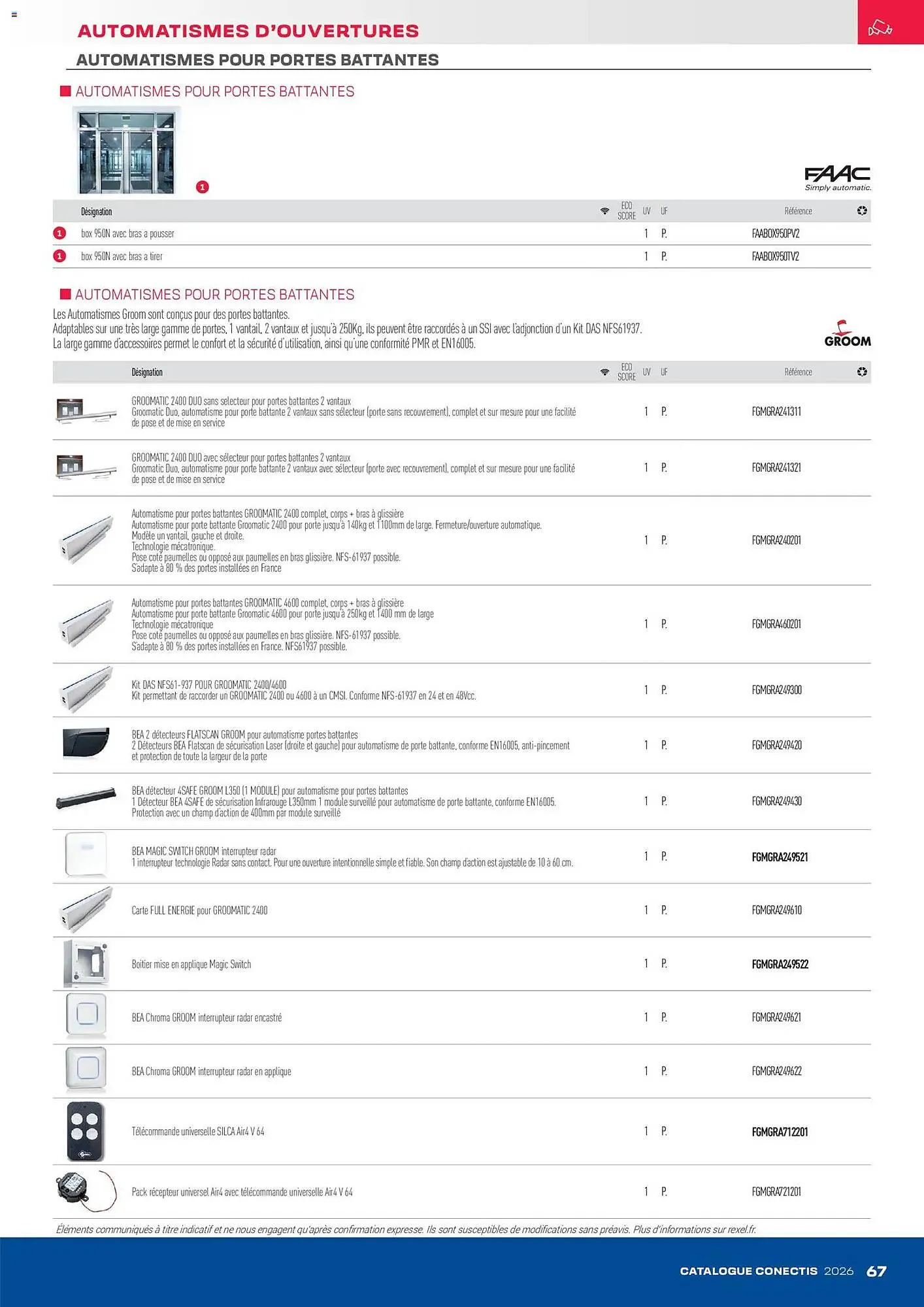 Catalogue Rexel du 10 avril au 31 décembre 2026 - Catalogue page 67