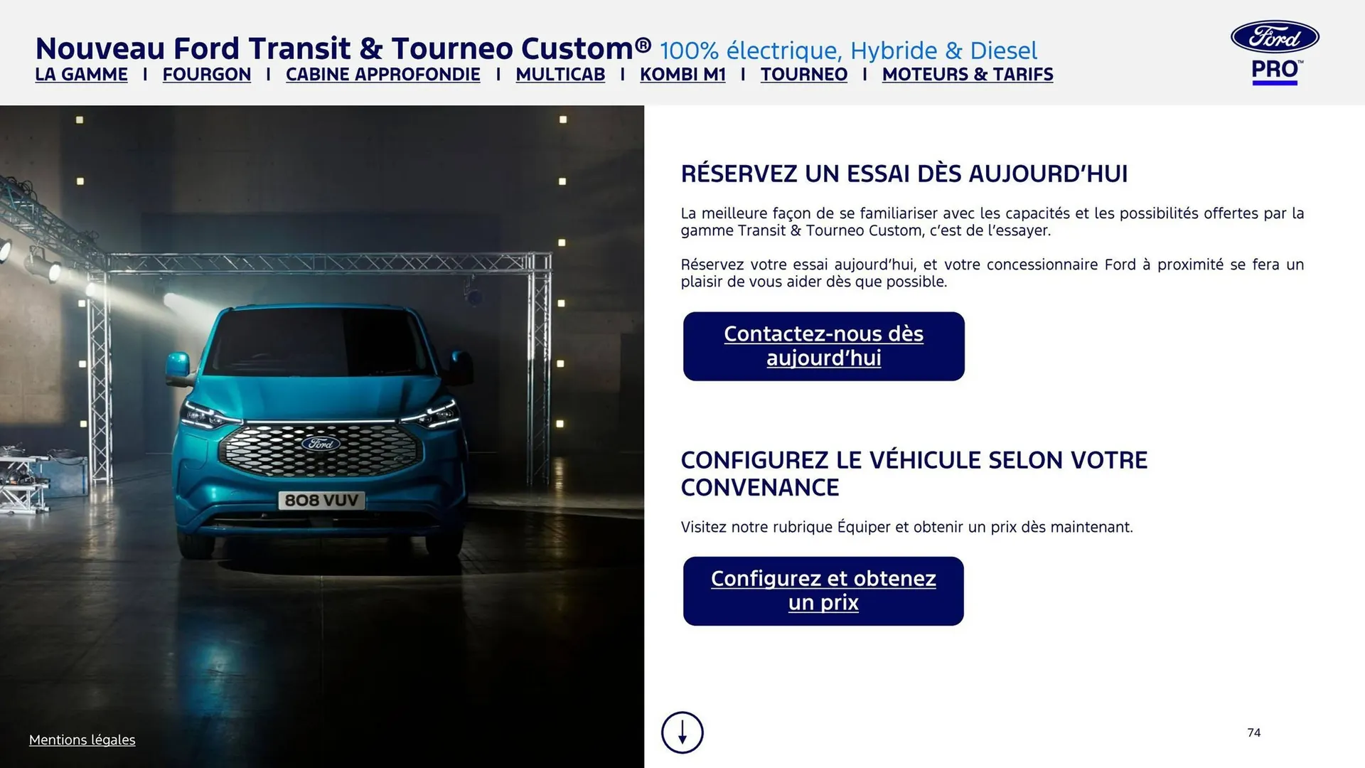 Catalogue Ford du 8 août au 8 août 2026 - Catalogue page 74