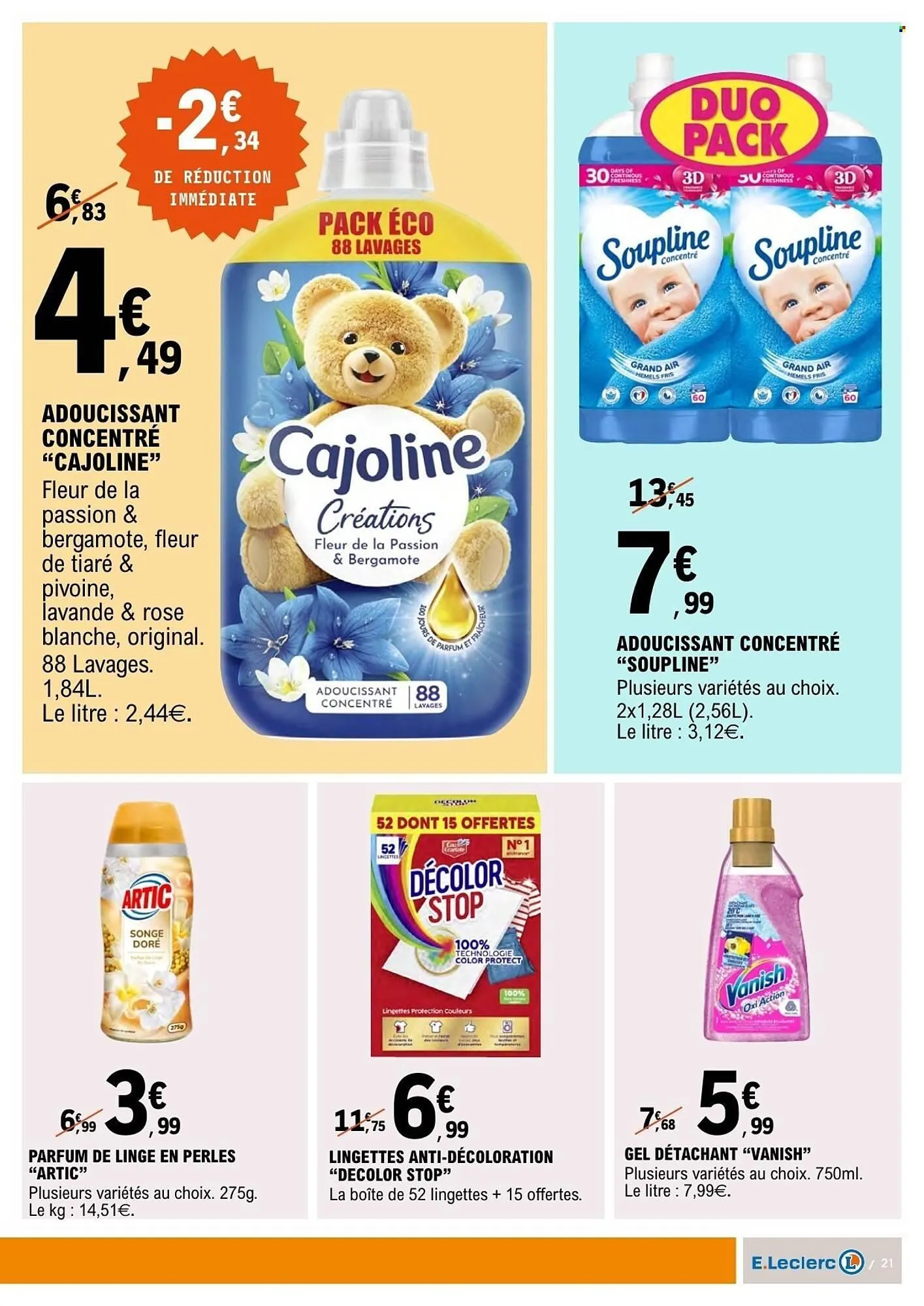 Catalogue E.Leclerc du 29 décembre au 11 janvier 2026 - Catalogue page 21