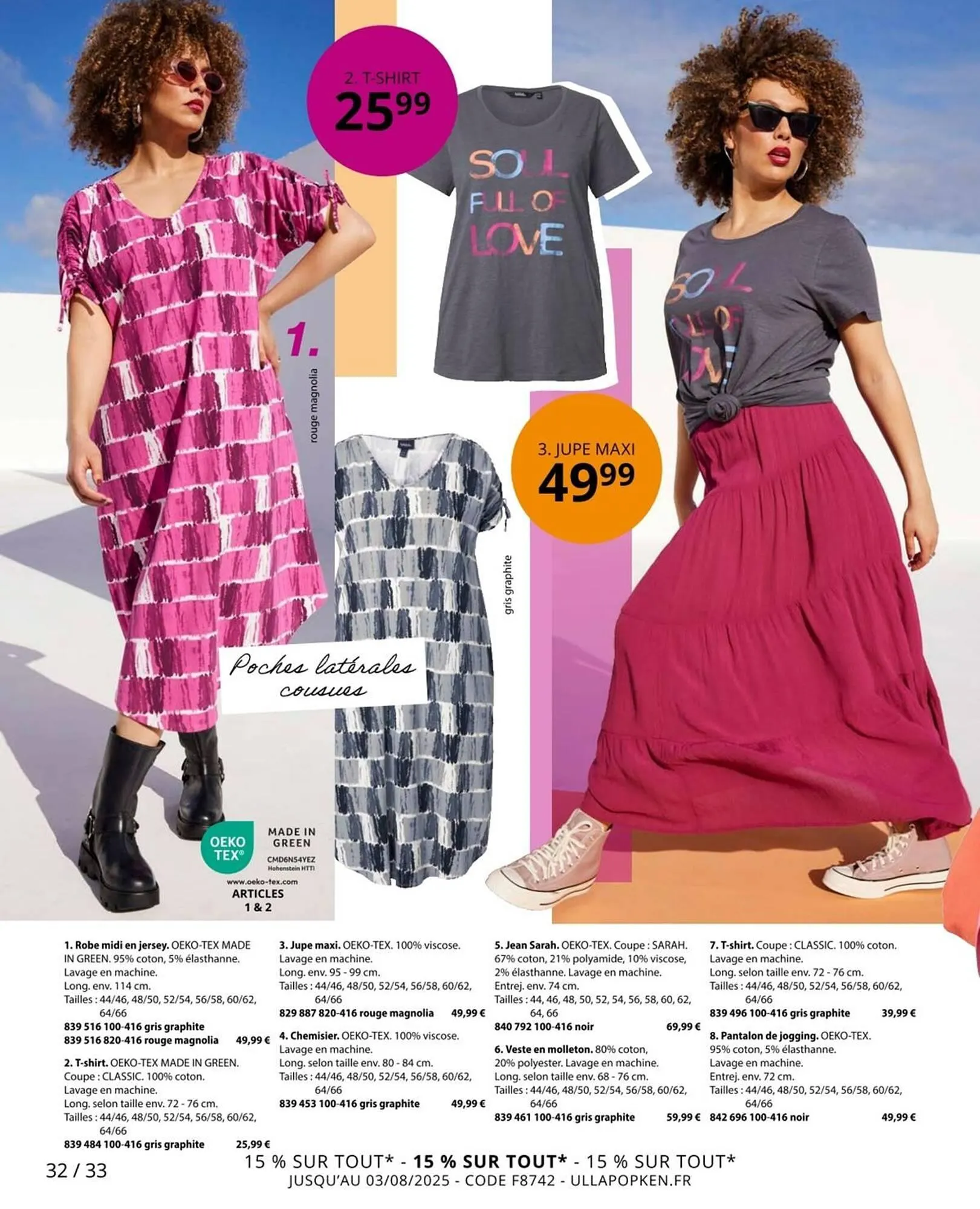 Catalogue Ulla Popken du 25 juillet au 31 août 2025 - Catalogue page 32