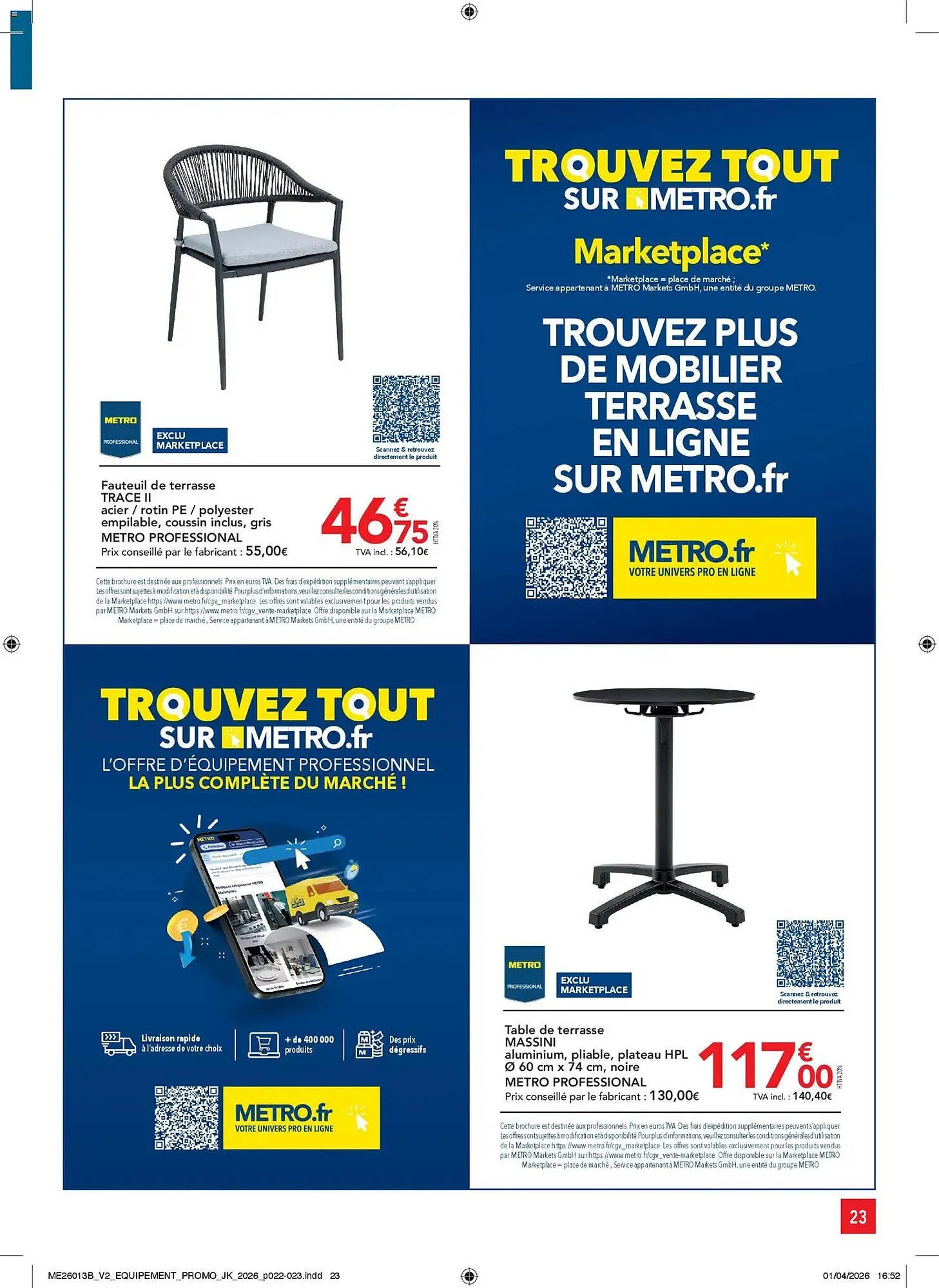 Catalogue METRO du 23 avril au 20 mai 2026 - Catalogue page 23