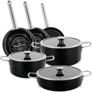 Batterie de Cuisine Ares 9 Pièces