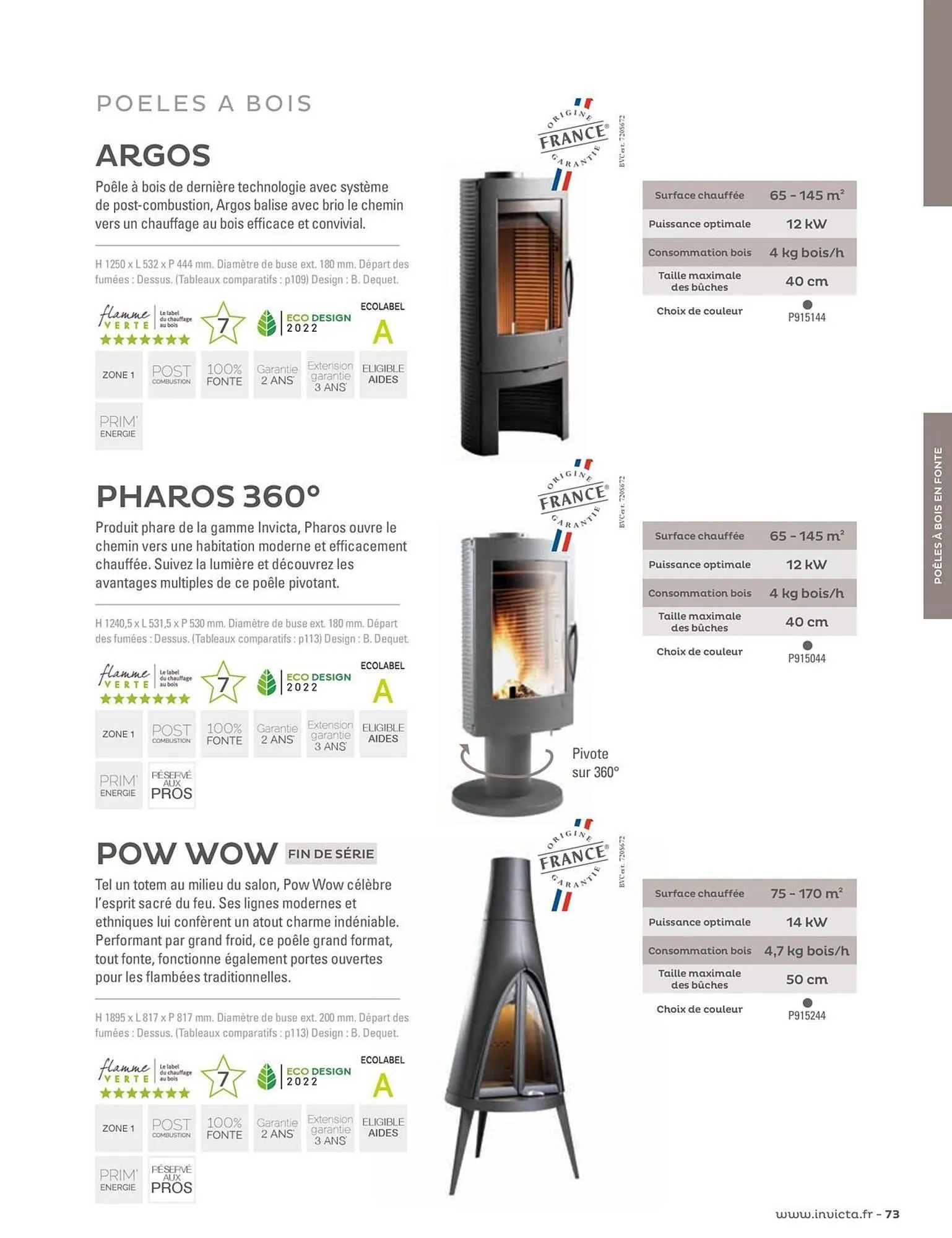 Catalogue Invicta du 4 juin au 31 décembre 2025 - Catalogue page 73