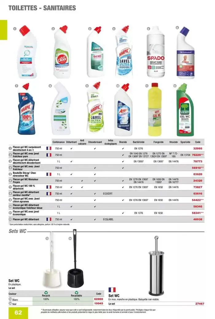Catalogue Entreprises 2025 du 13 janvier au 31 décembre 2025 - Catalogue page 64