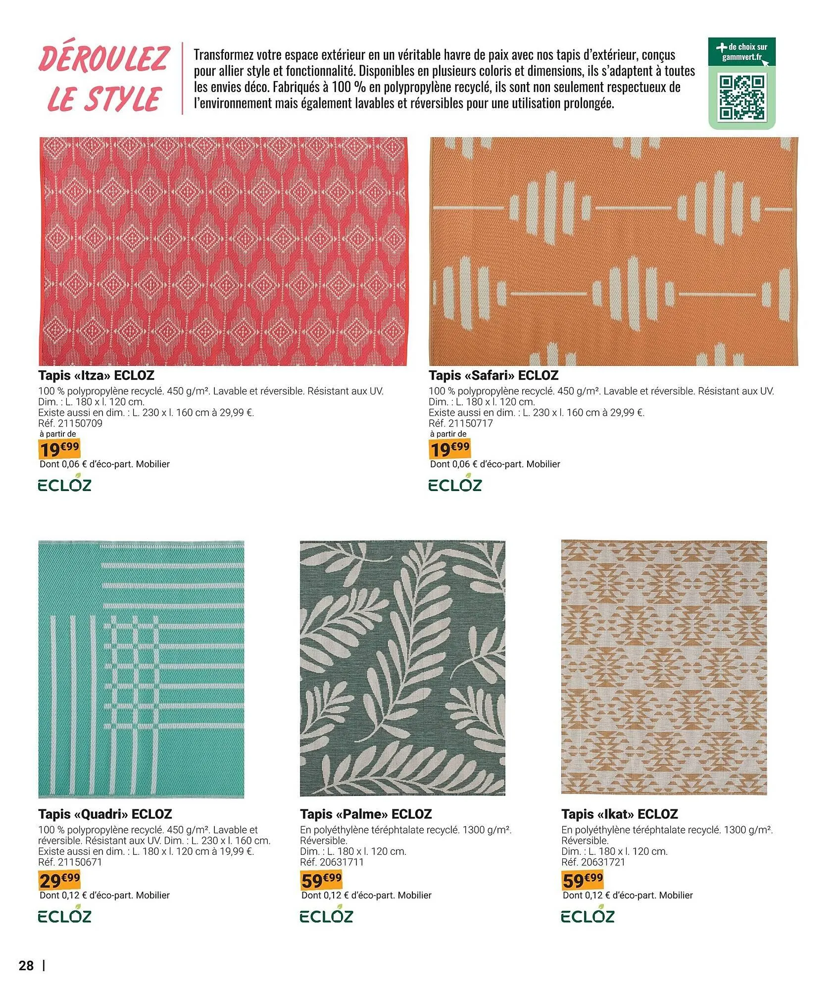 Catalogue Gamm vert du 18 mars au 31 mai 2026 - Catalogue page 28