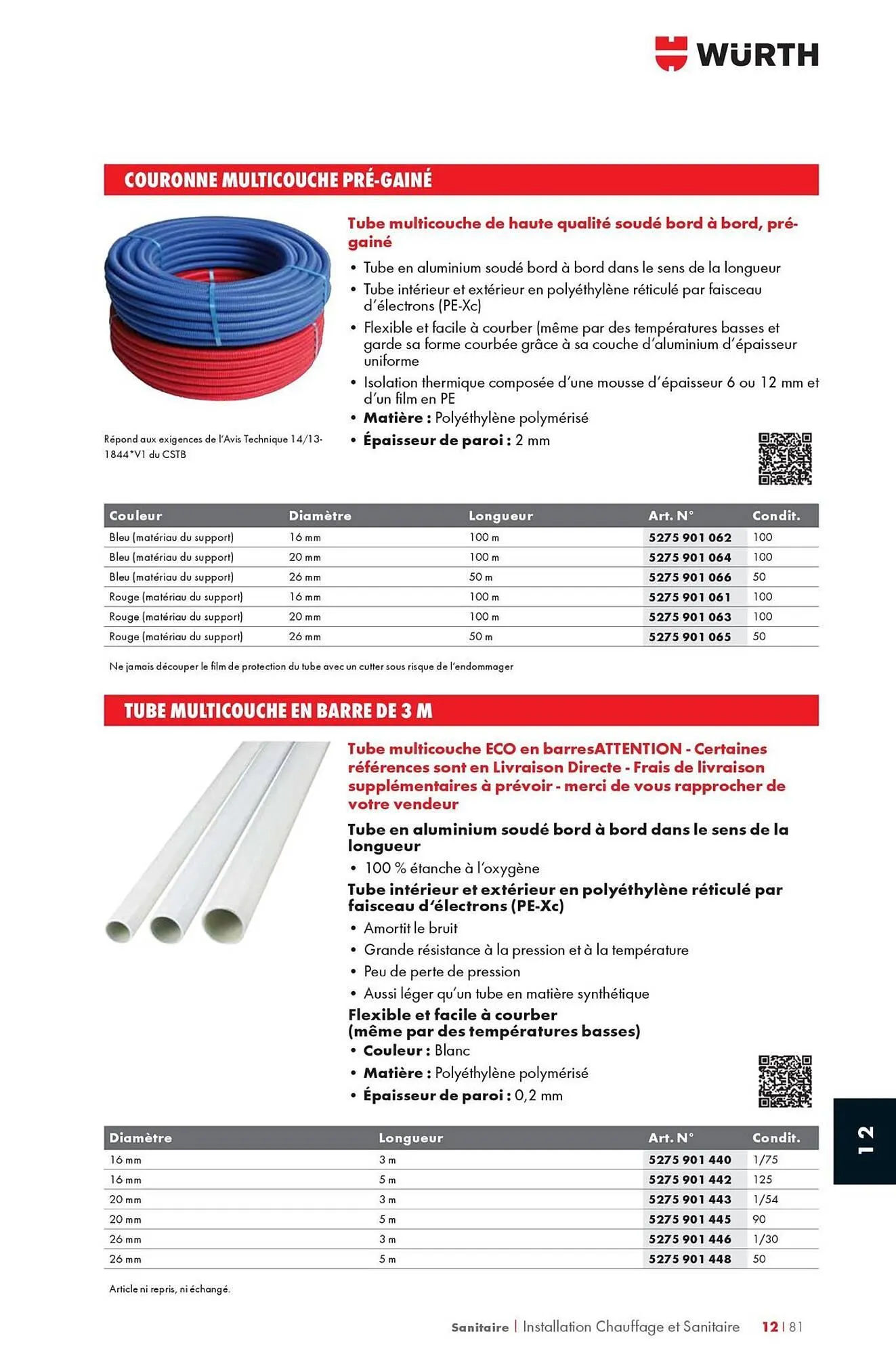 Catalogue Würth du 12 mai au 31 décembre 2025 - Catalogue page 1625