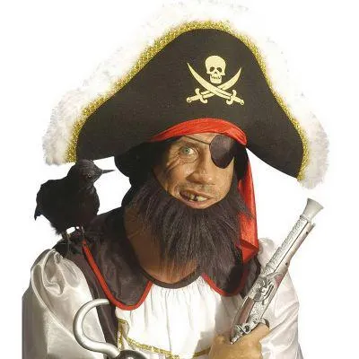 Barbe de pirate - Coloris au choix