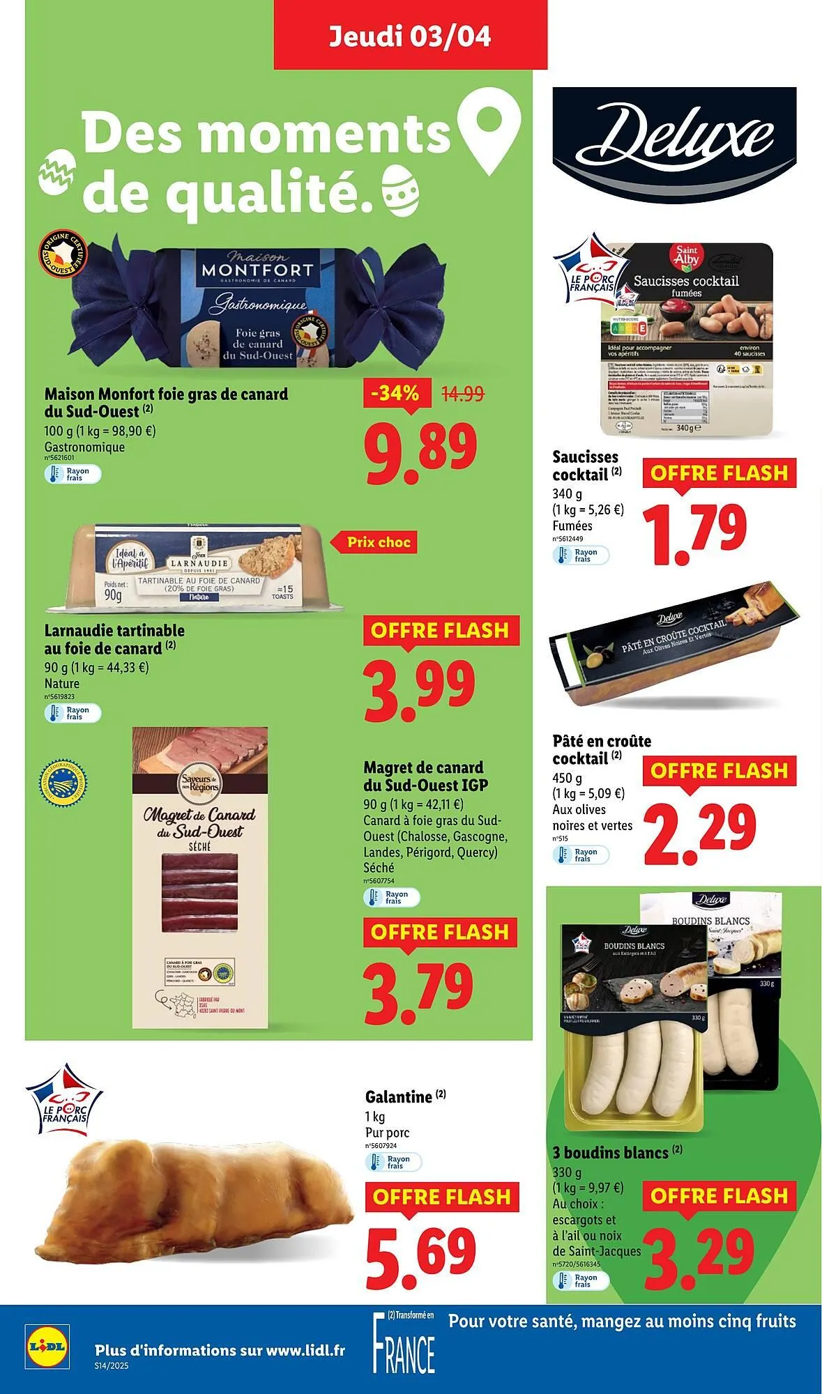 Catalogue Lidl du 3 avril au 9 avril 2025 - Catalogue page 18