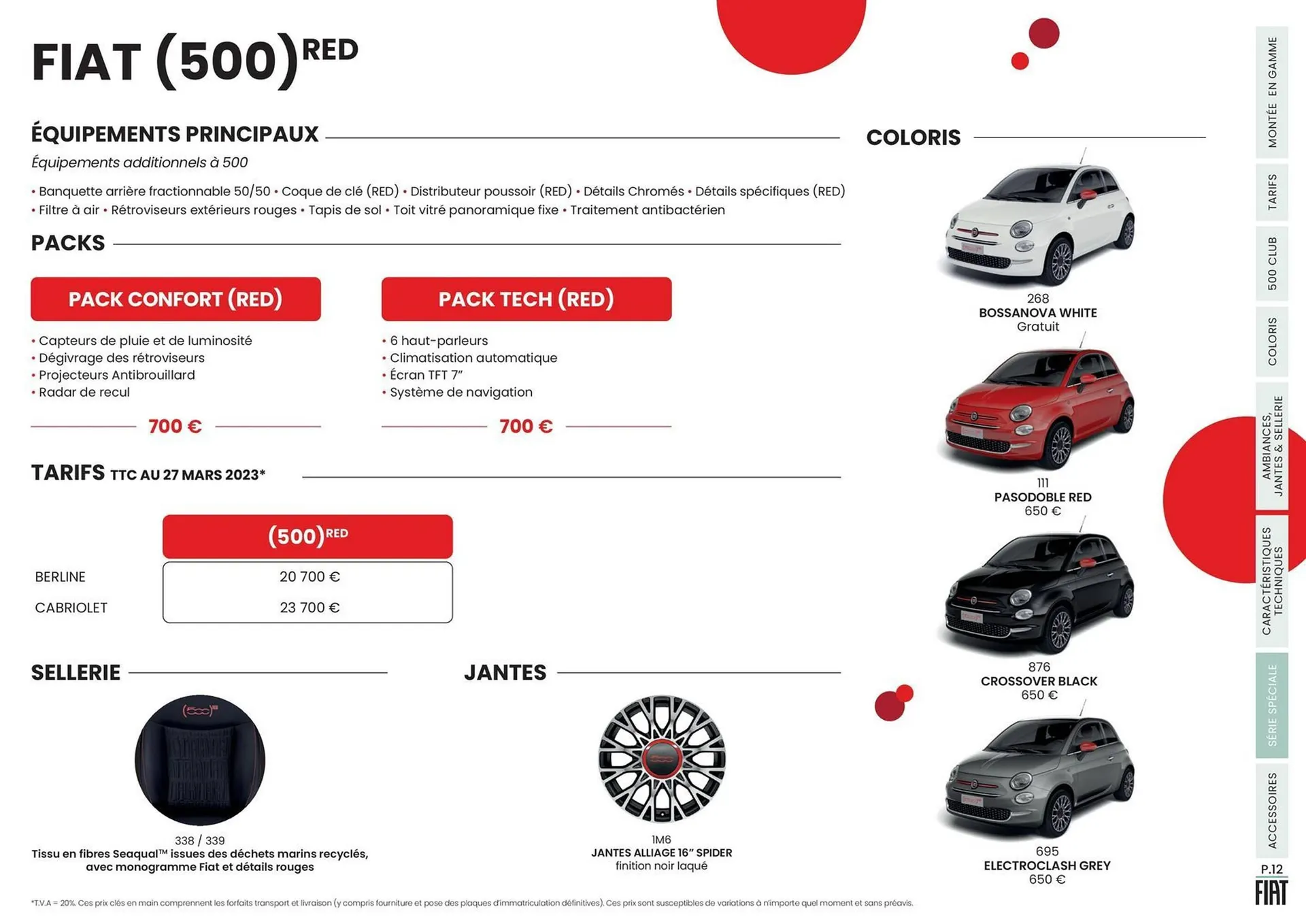 Catalogue Fiat du 11 septembre au 31 décembre 2023 - Catalogue page 12