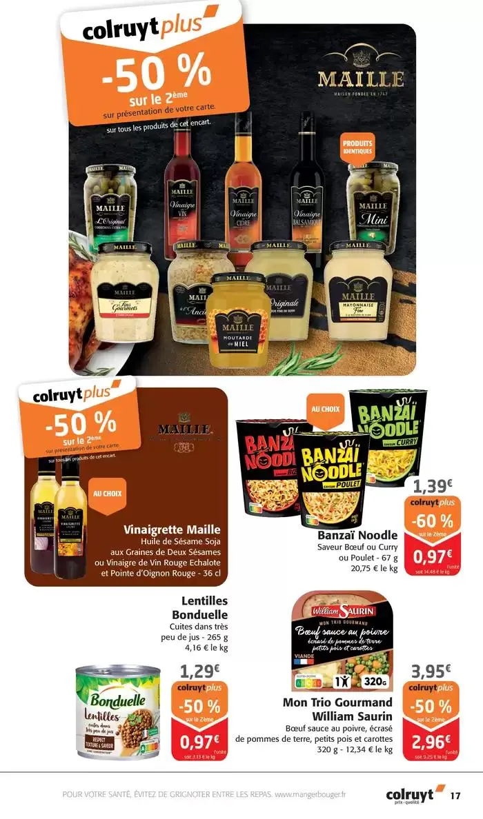 Prix - qualitè du 31 mars au 6 avril 2025 - Catalogue page 17