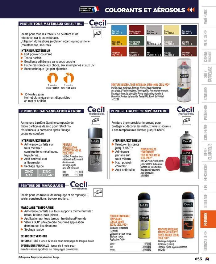 Guide produits 2024 du 15 mars au 31 décembre 2024 - Catalogue page 653