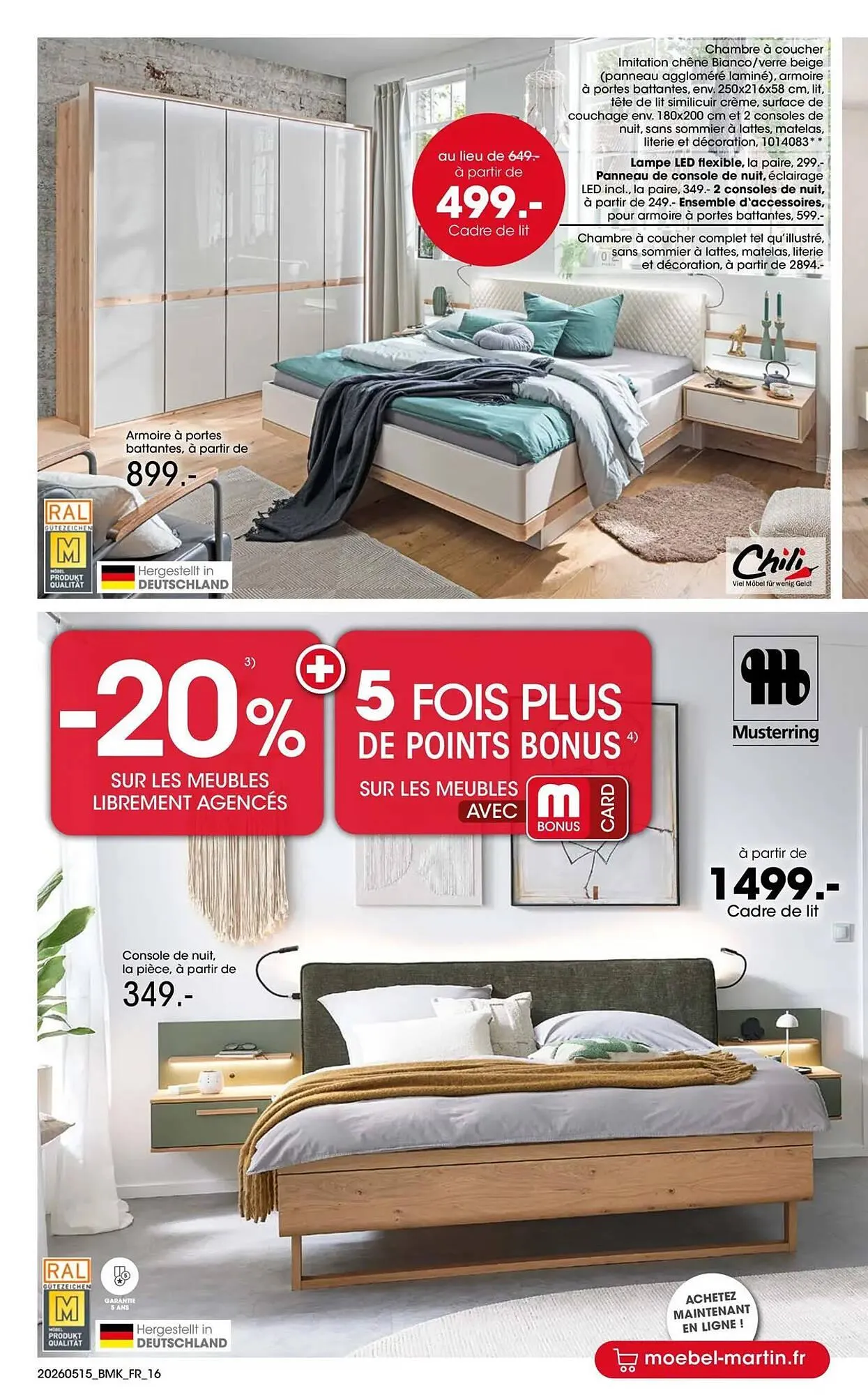 Catalogue Möbel Martin du 15 mai au 31 mai 2026 - Catalogue page 16