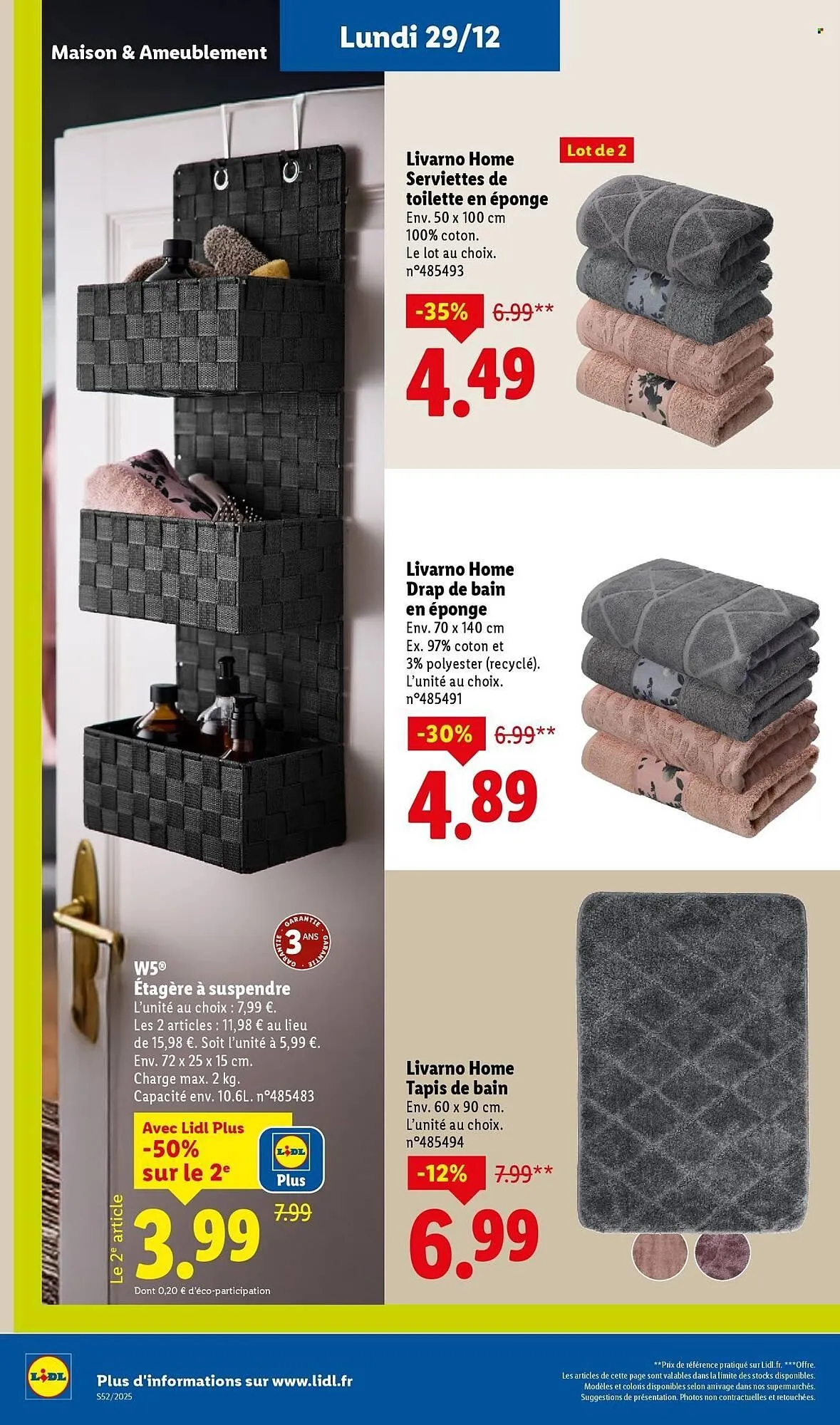 Catalogue Lidl du 29 décembre au 3 janvier 2026 - Catalogue page 4