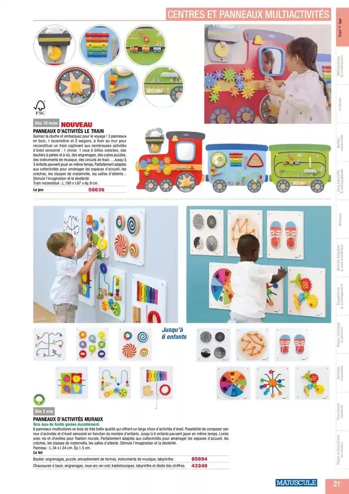 Education And Loisirs Majuscule 2025 du 5 mars au 31 décembre 2025 - Catalogue page 45