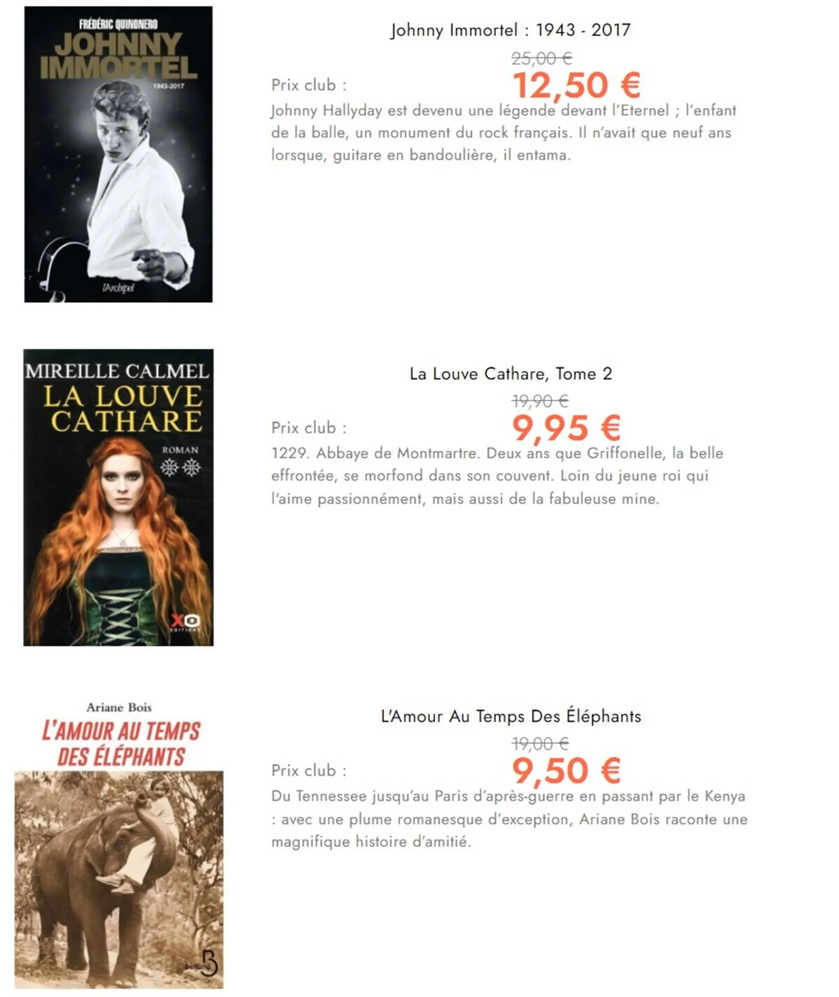 Catalogue France Loisirs du 11 juillet au 1 août 2023 - Catalogue page 2