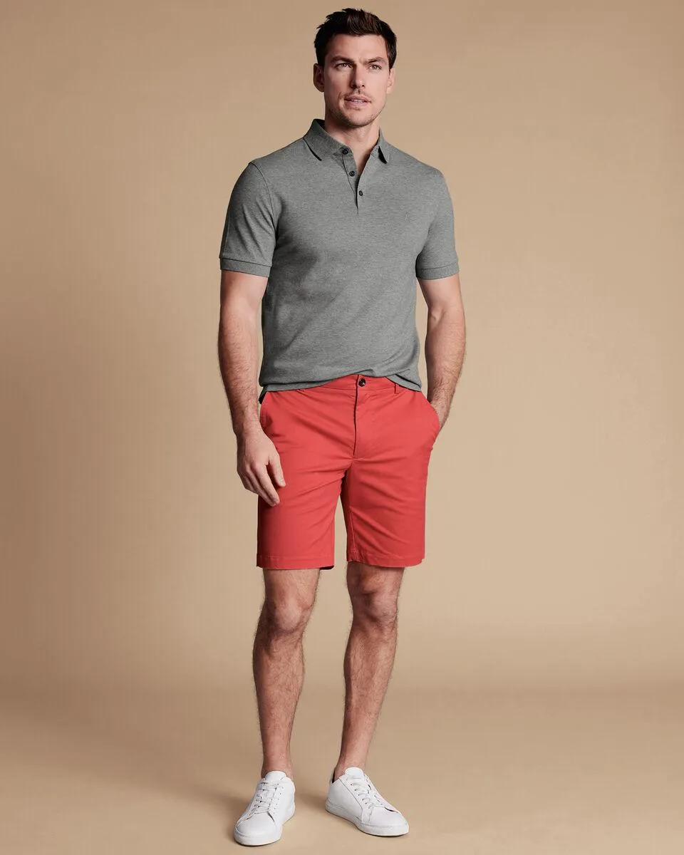 Cotton Shorts - Red