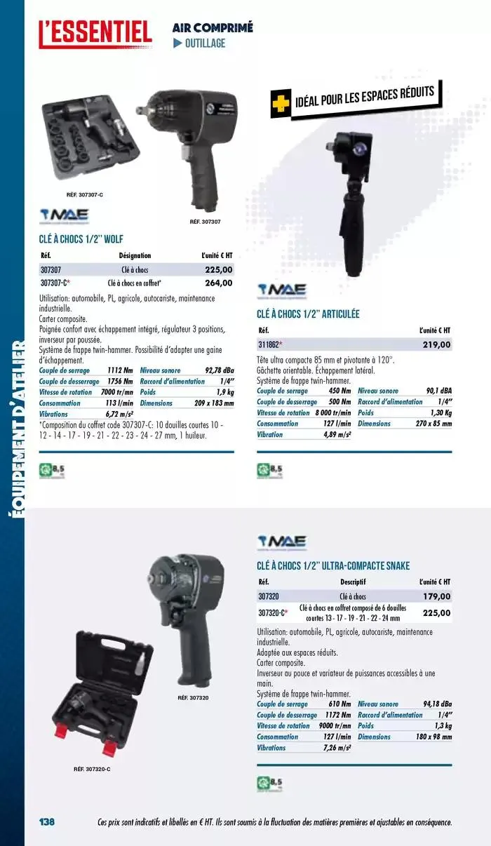 Essentiel Industrie 2025 du 3 janvier au 31 décembre 2025 - Catalogue page 140