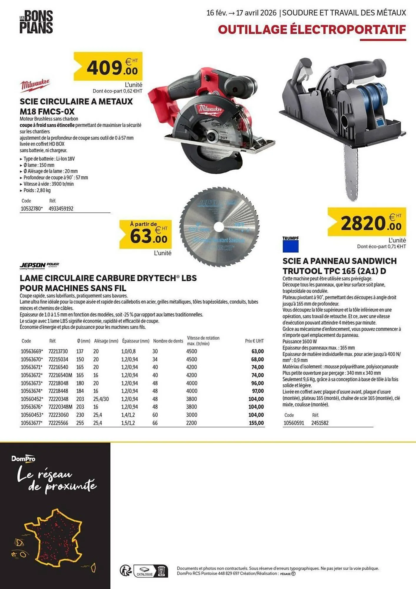 Catalogue DomPro du 17 février au 17 avril 2026 - Catalogue page 12
