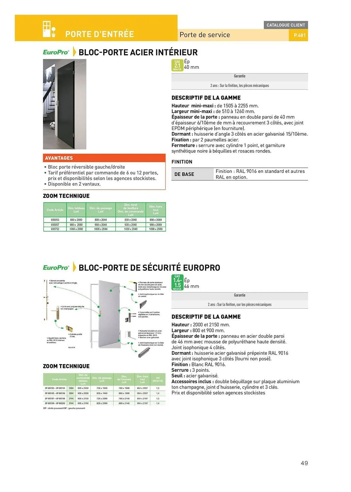 Catalogue Point P du 29 septembre au 31 décembre 2025 - Catalogue page 49