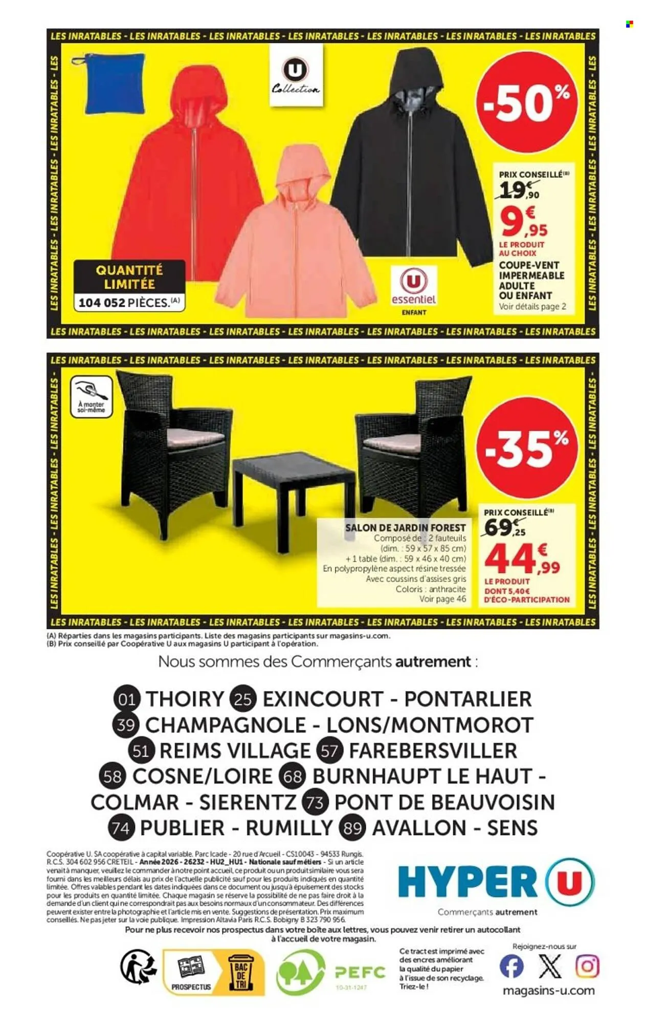 Catalogue Hyper U du 24 mars au 6 avril 2026 - Catalogue page 53