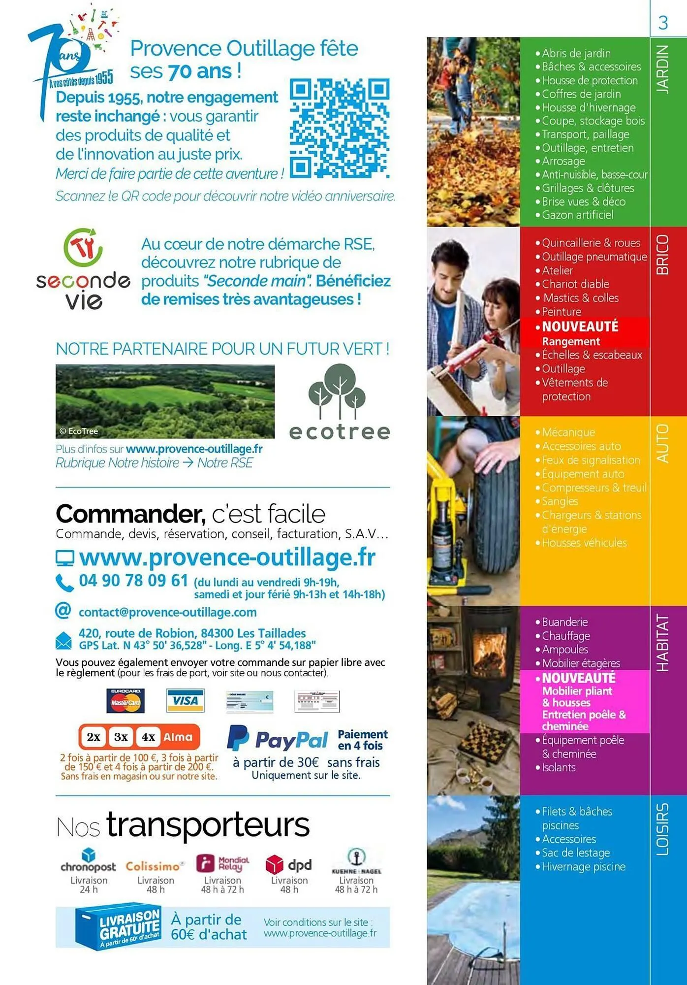 Catalogue Provence Outillage du 9 septembre au 30 novembre 2025 - Catalogue page 3
