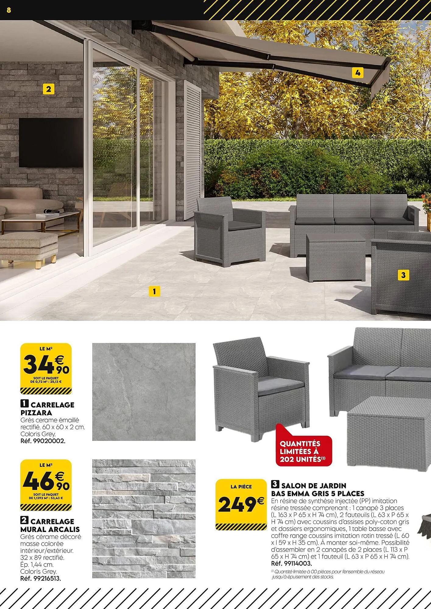 Catalogue Tout faire matériaux du 1 mars au 30 mars 2024 - Catalogue page 8