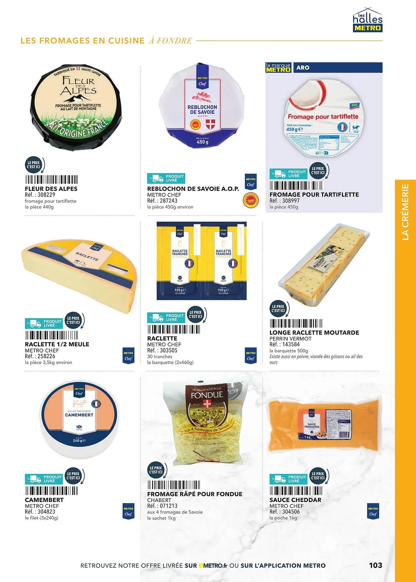 Catalogue METRO du 2 mars au 31 décembre 2025 - Catalogue page 103