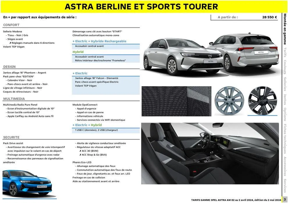Opel Nouvelle Astra du 3 mai au 3 mai 2025 - Catalogue page 4