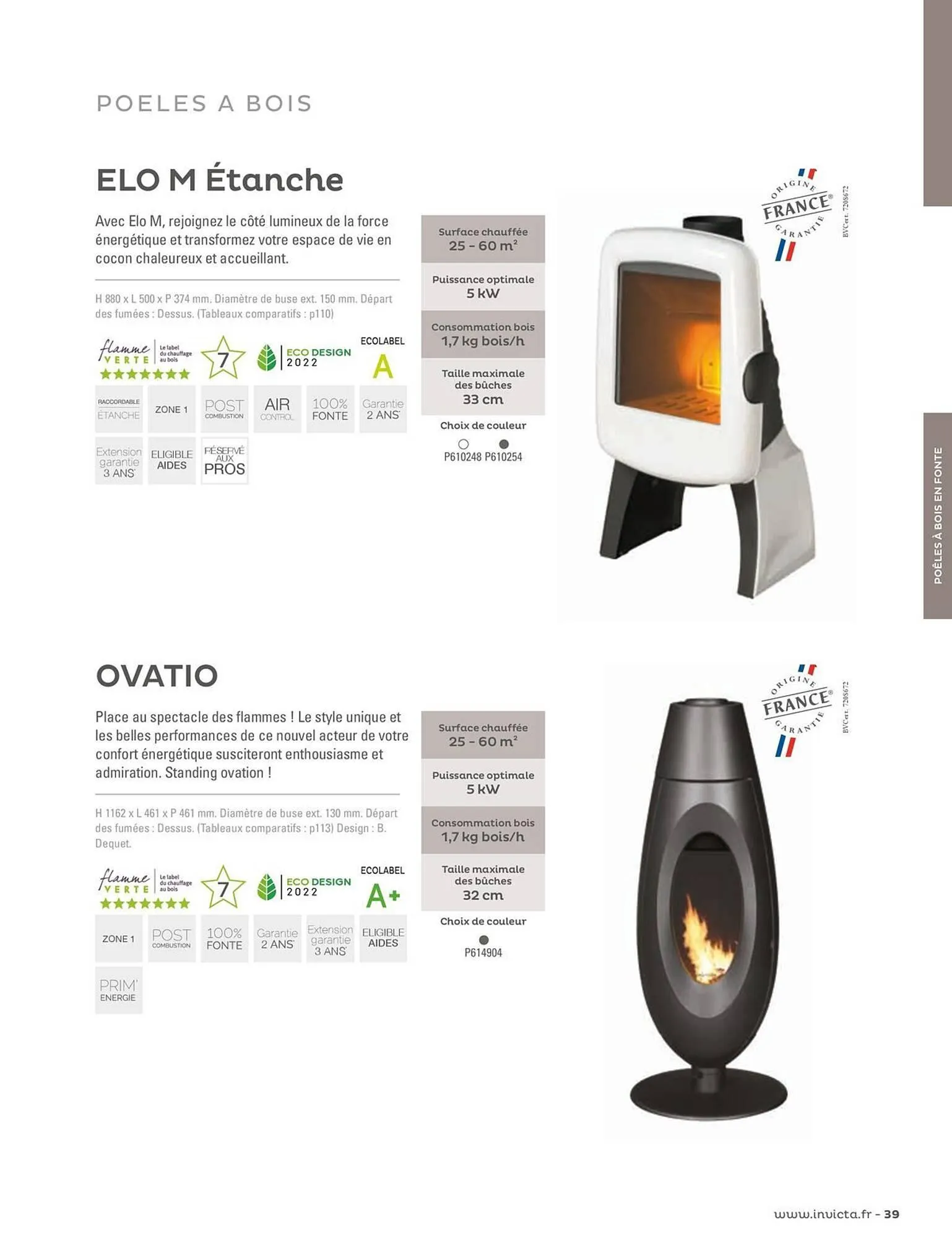 Catalogue Invicta du 4 juin au 31 décembre 2025 - Catalogue page 39