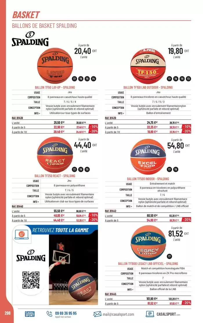 ÉQUIPEMENT SPORTIF du 6 mars au 31 décembre 2025 - Catalogue page 270