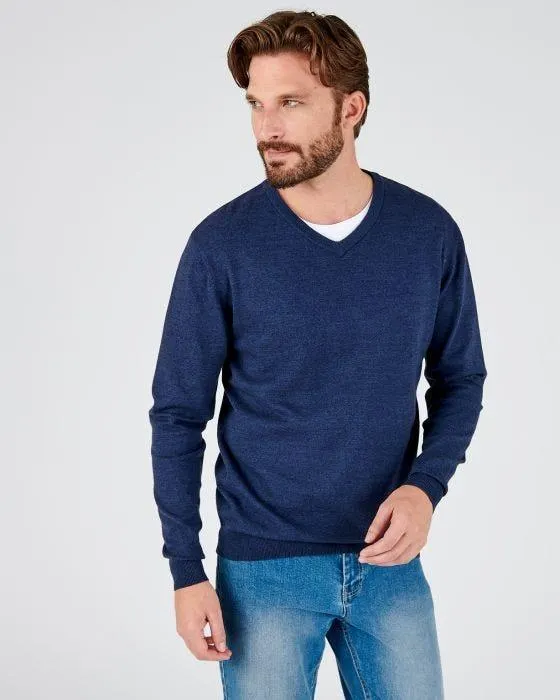 Pull maille coton mélangé