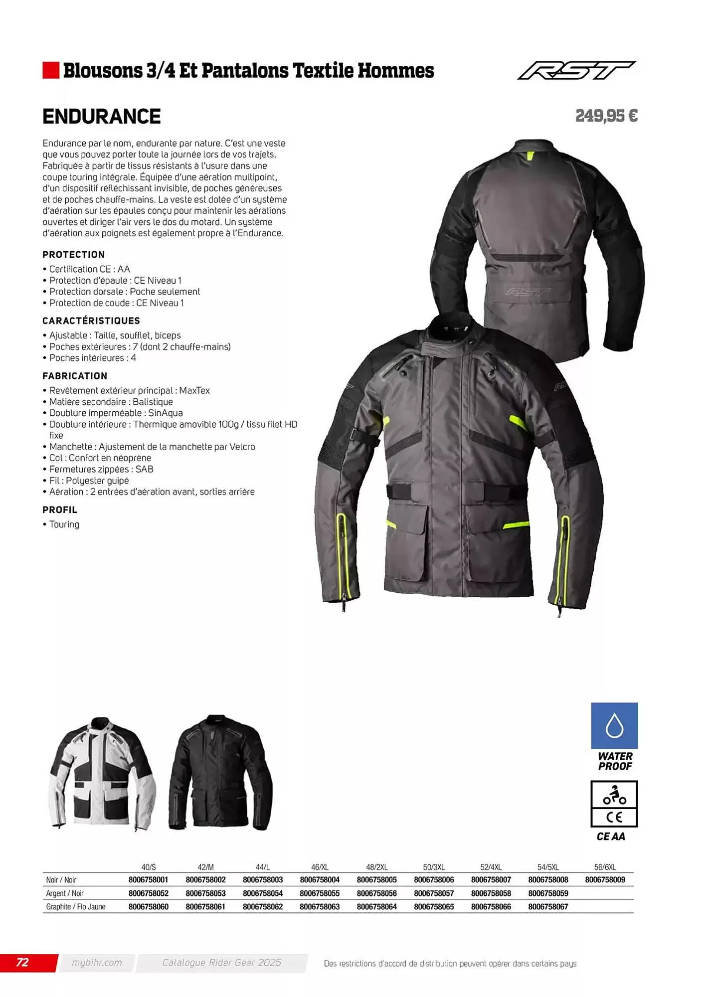 Catalogue Bihr du 12 décembre au 31 décembre 2025 - Catalogue page 72