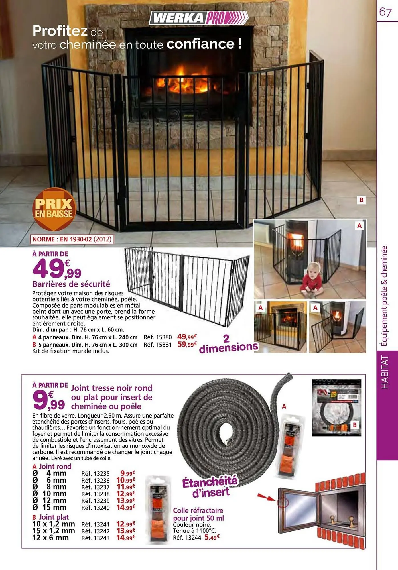 Catalogue Provence Outillage du 9 septembre au 30 novembre 2025 - Catalogue page 67