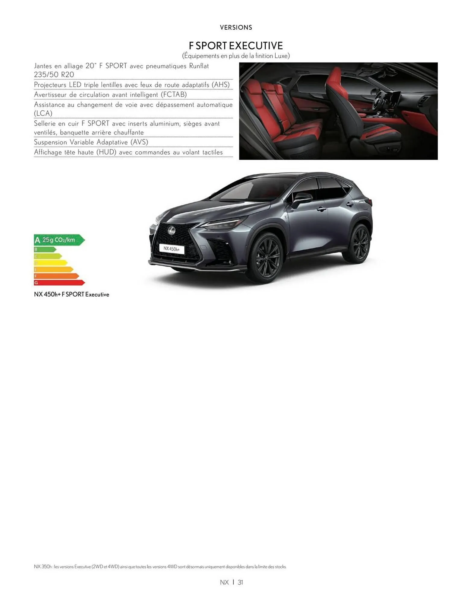 Catalogue Lexus du 27 mars au 27 mars 2026 - Catalogue page 31
