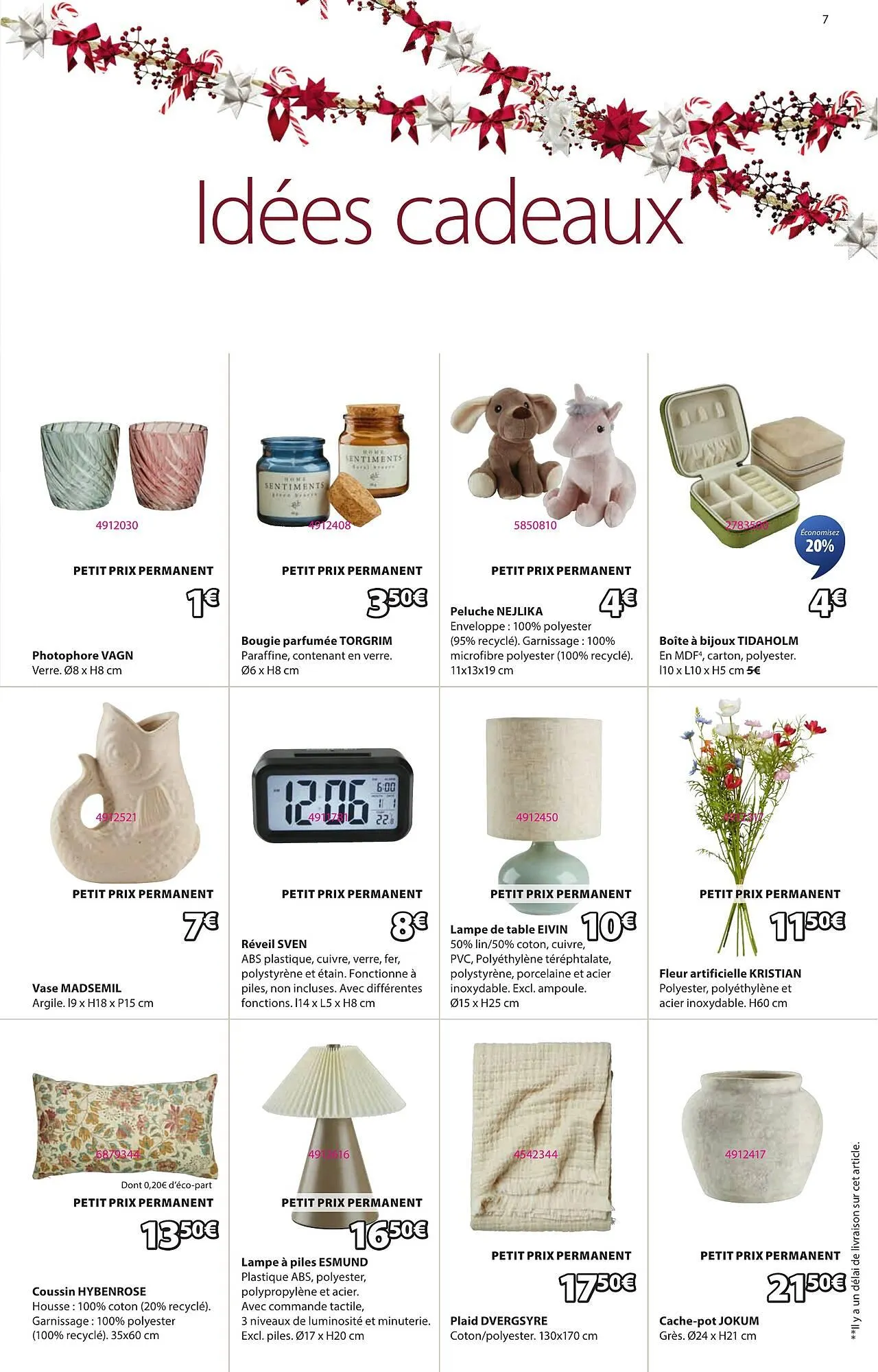 Catalogue JYSK du 9 décembre au 31 décembre 2025 - Catalogue page 7