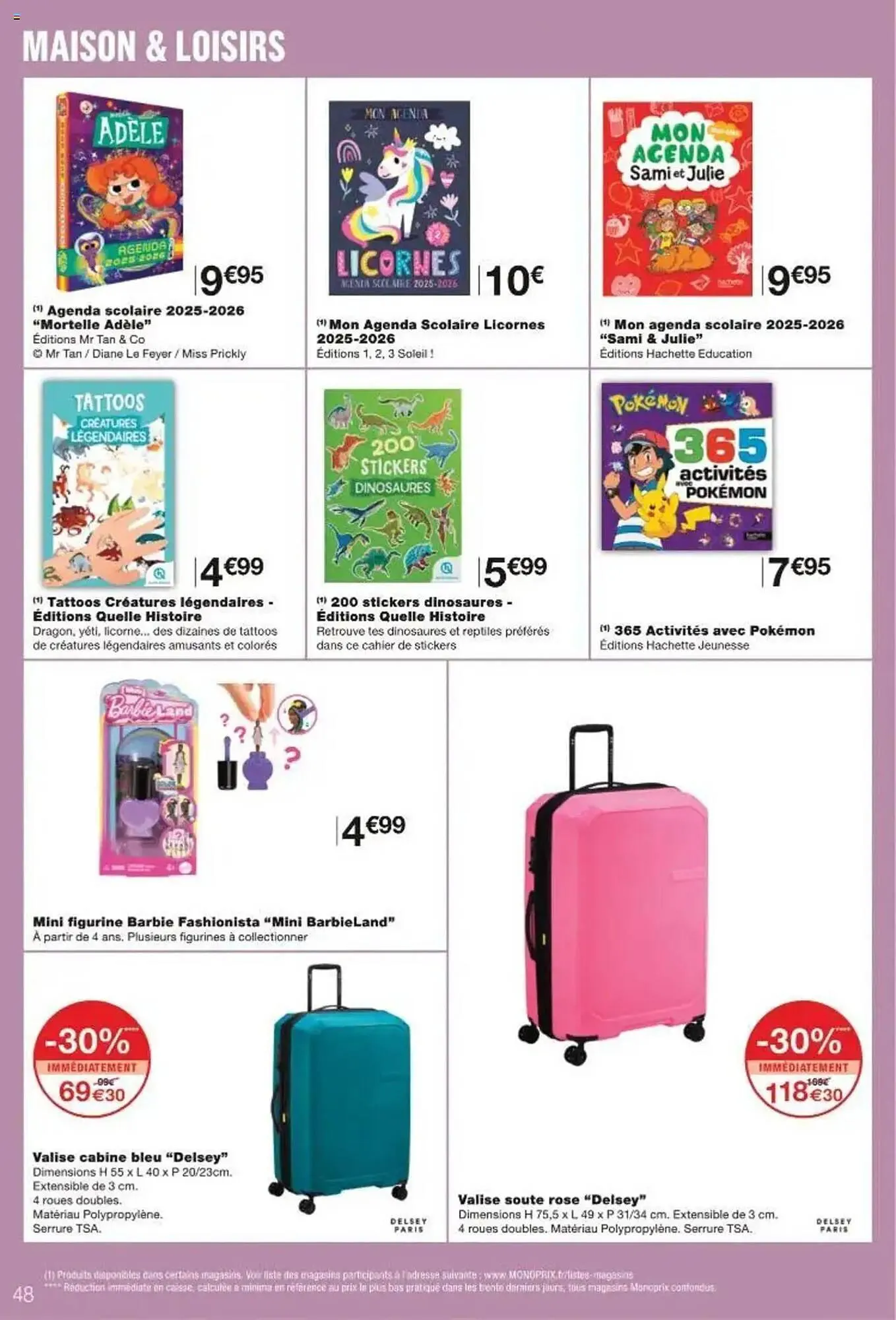 Catalogue Monoprix du 1 juillet au 13 juillet 2025 - Catalogue page 48