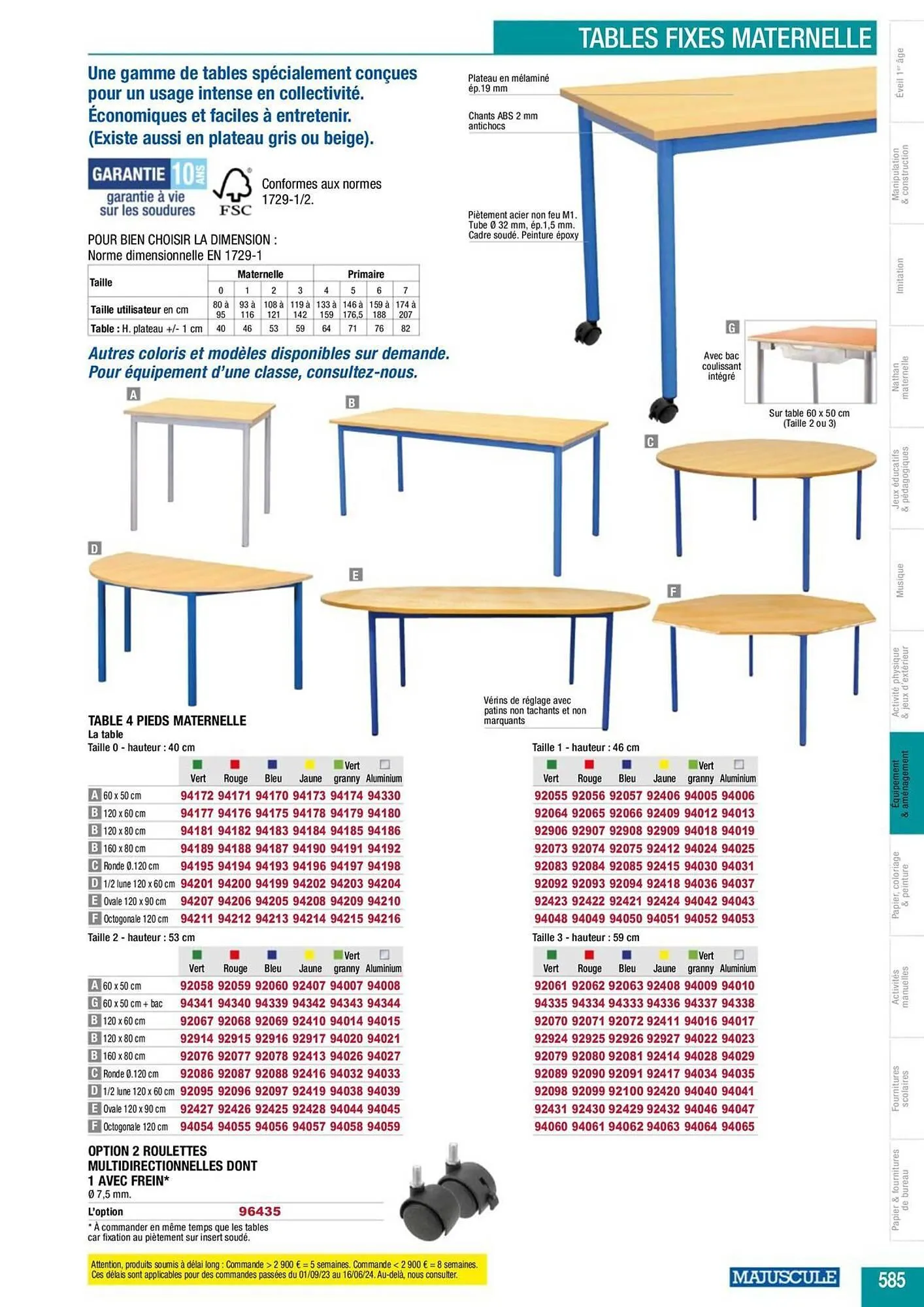 Catalogue Majuscule du 4 mars au 31 décembre 2025 - Catalogue page 609