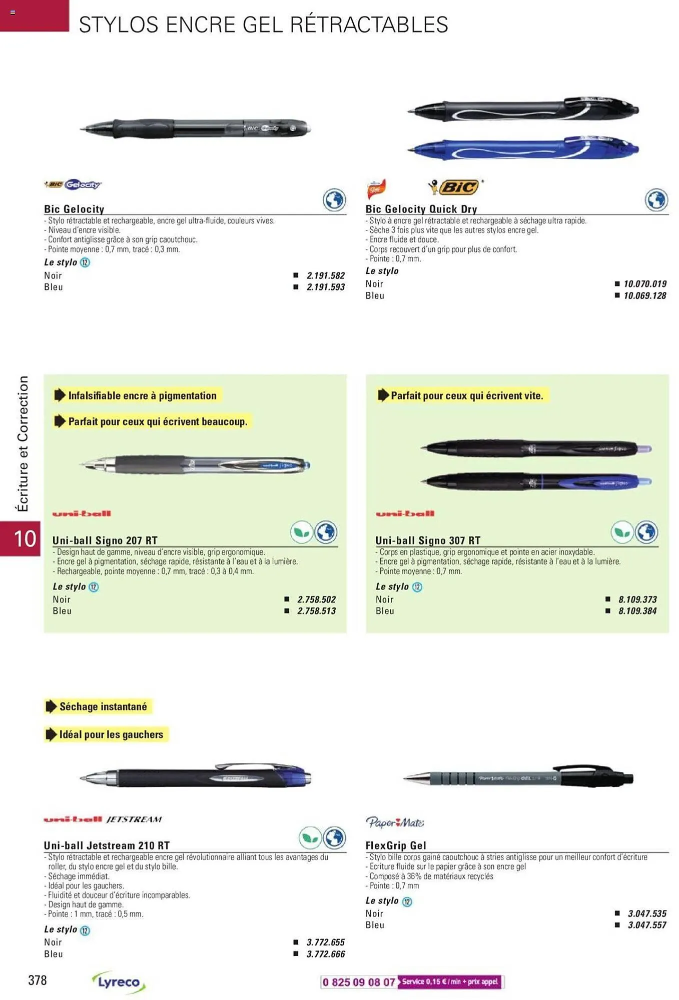 Catalogue Lyreco du 15 mai au 31 décembre 2023 - Catalogue page 378