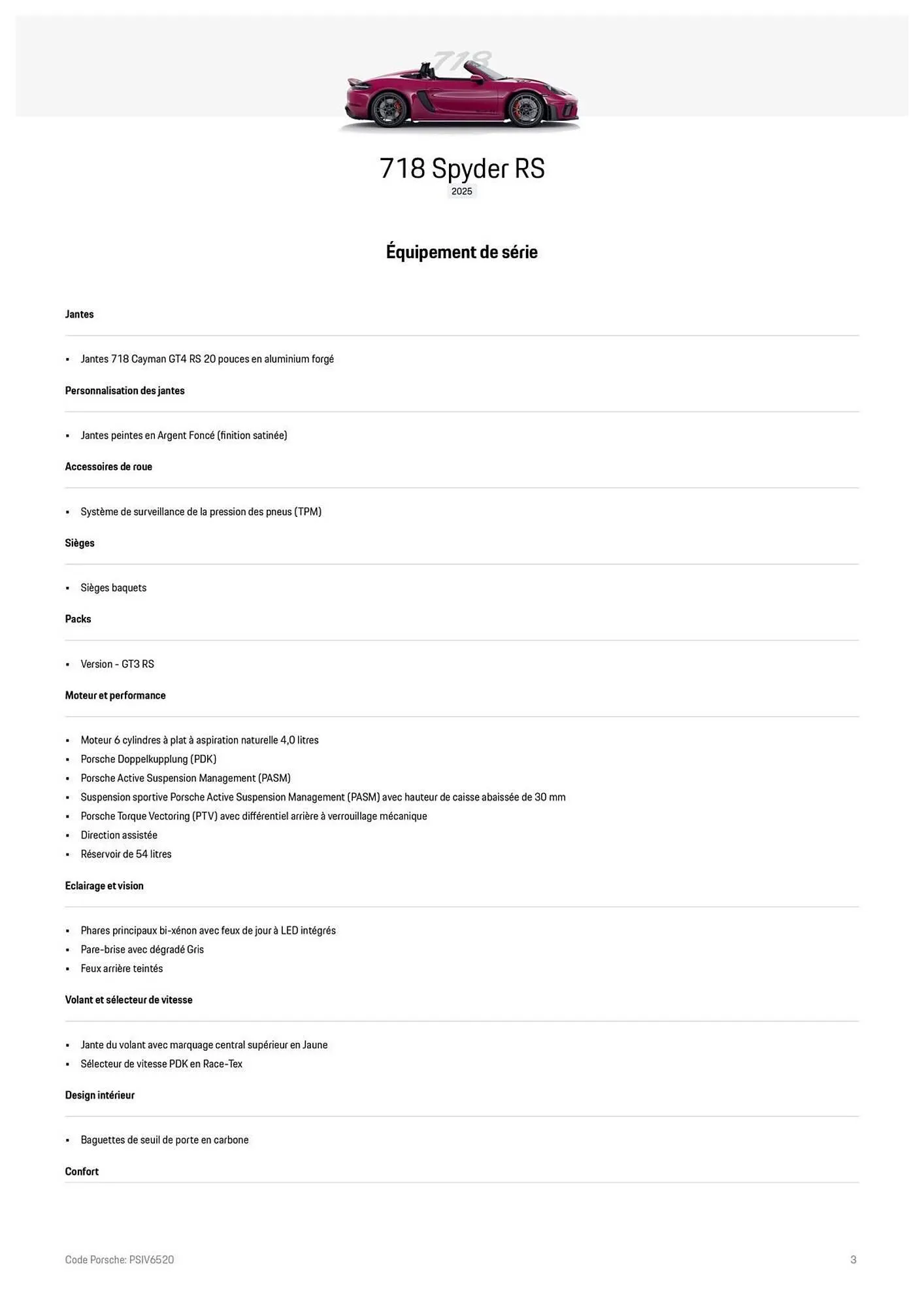Catalogue Porsche du 11 septembre au 31 janvier 2026 - Catalogue page 3