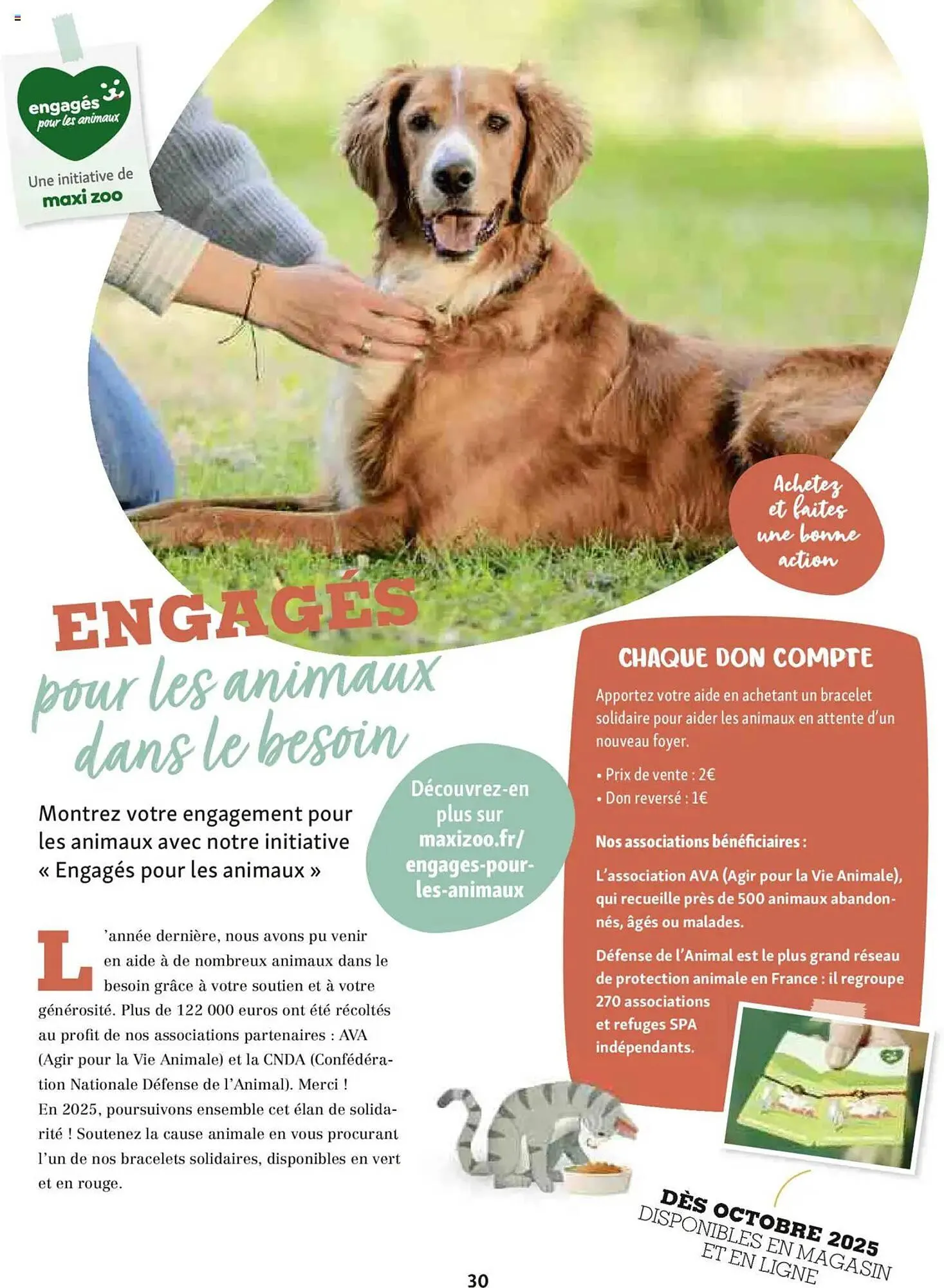 Catalogue Maxi Zoo du 1 octobre au 20 novembre 2025 - Catalogue page 30