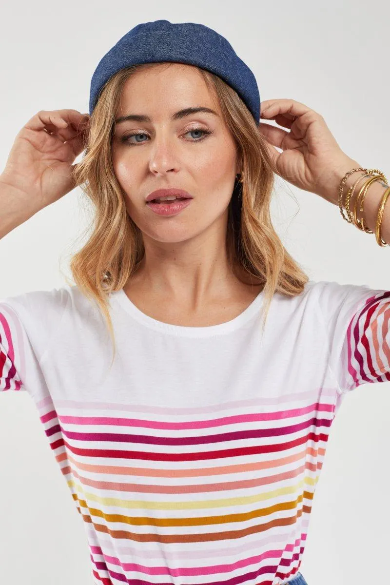 Marinière 10 couleurs - coton léger