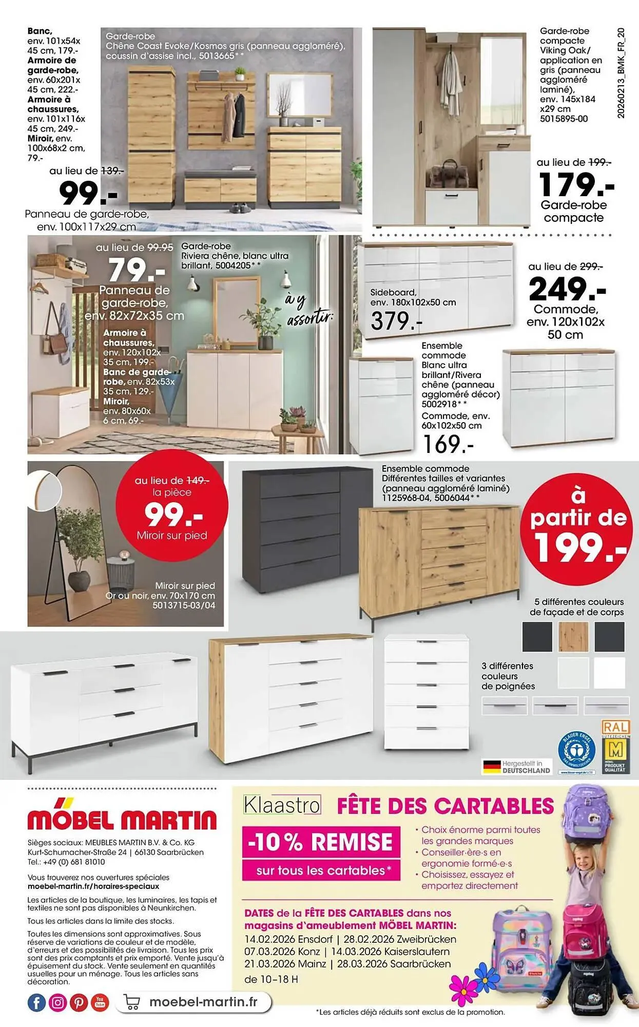 Catalogue Möbel Martin du 13 février au 28 février 2026 - Catalogue page 20