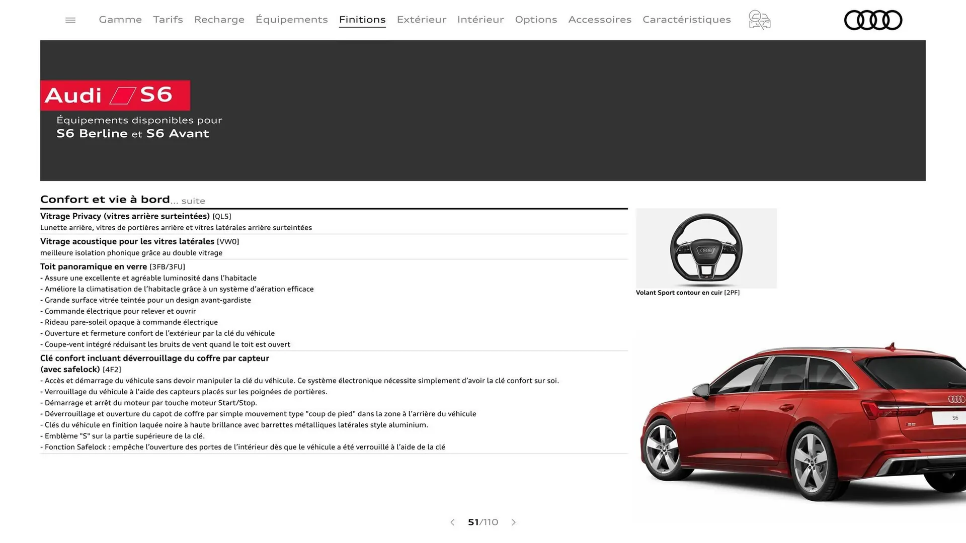 Catalogue Audi du 7 janvier au 31 janvier 2026 - Catalogue page 51