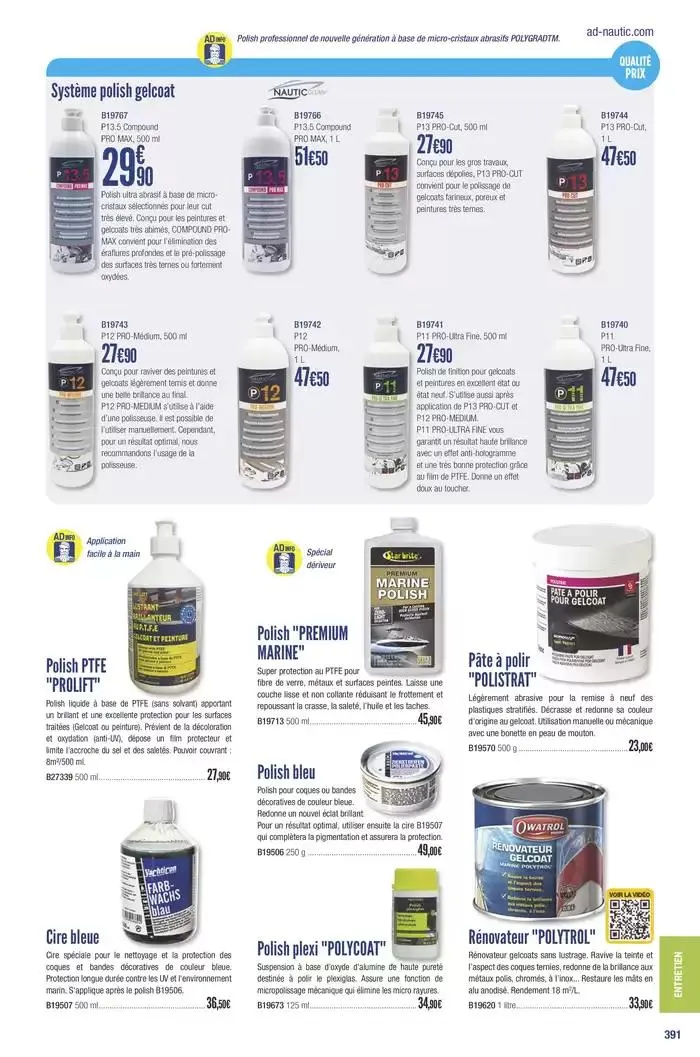 Catalogue Accastillage Diffusion 2025 du 1 janvier au 31 décembre 2025 - Catalogue page 393